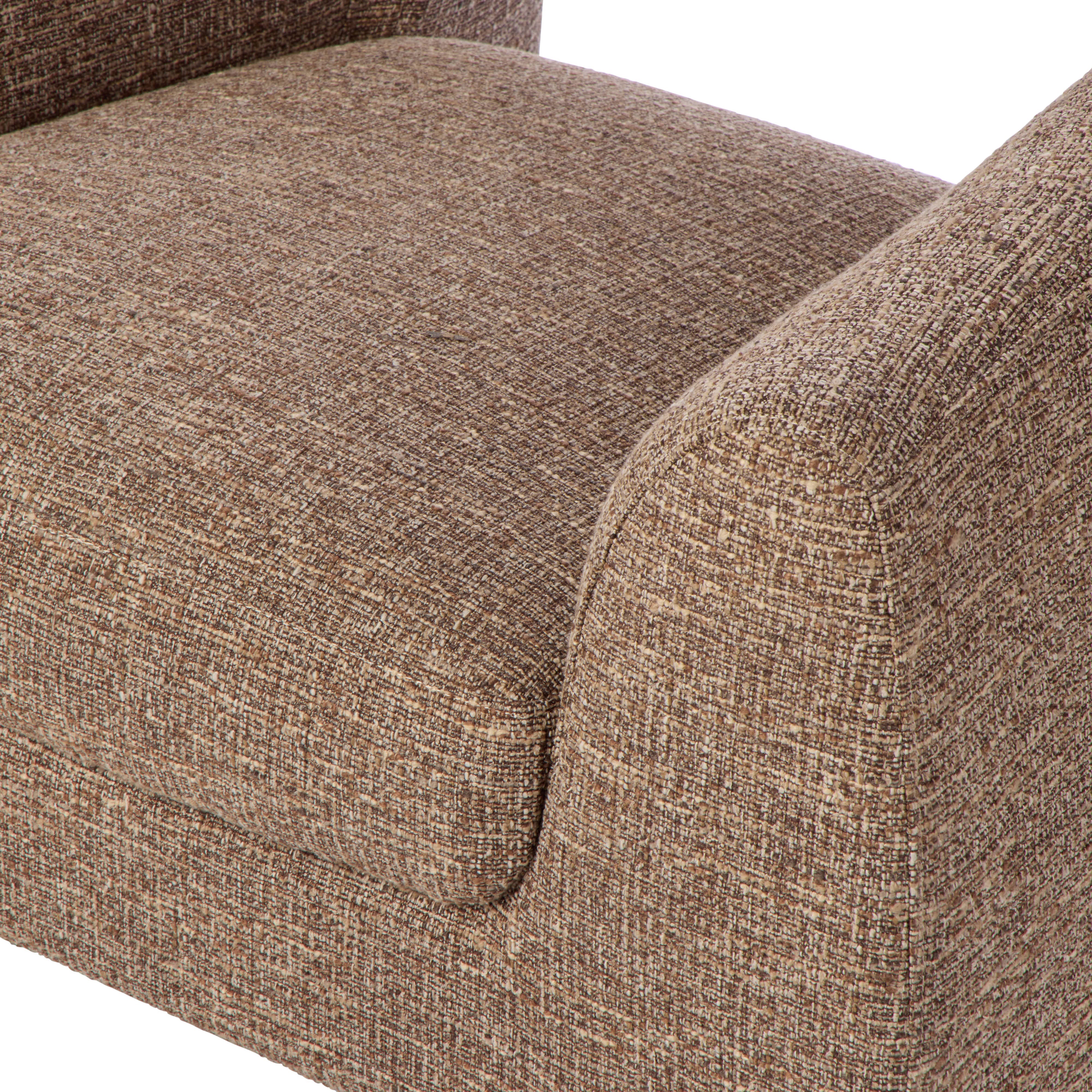 Amalfi Wells Chair Brown & Taupe