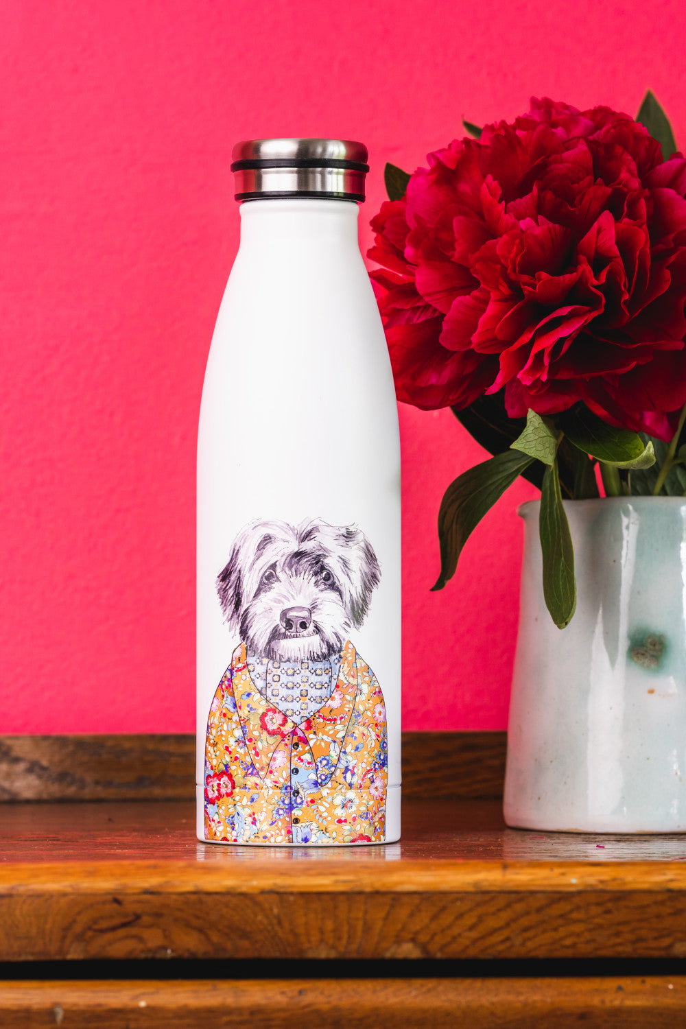 Mikasa x Tipperleyhill Insulated Bottle 500ml (Cockapoo)