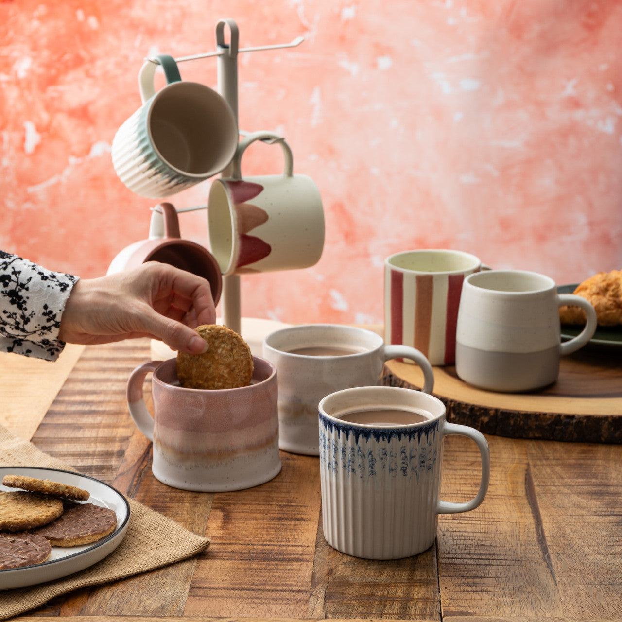 Mikasa Stoneware Mug 380ml (Scallop)
