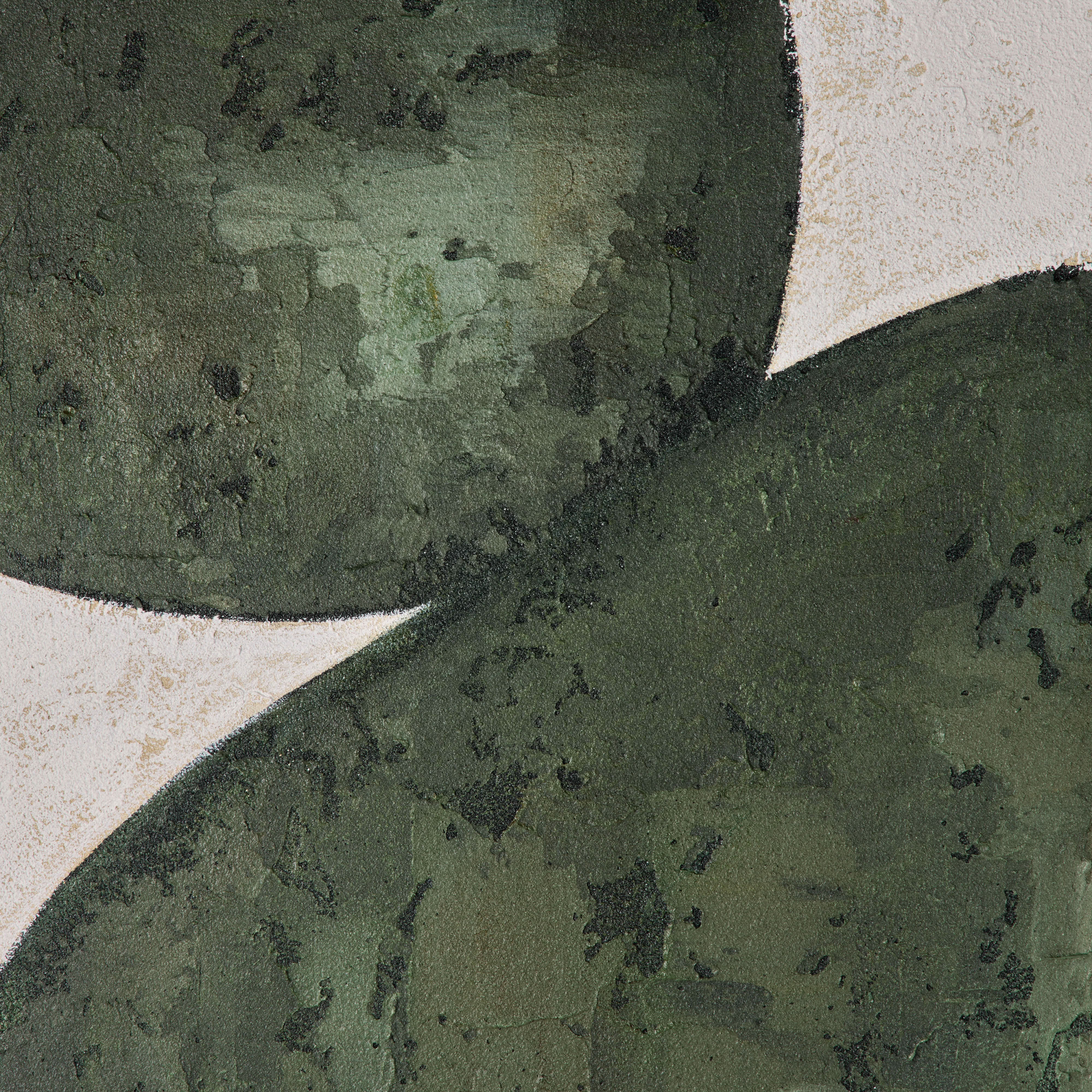 Grand Designs Verant Stones Wall Art Green & White