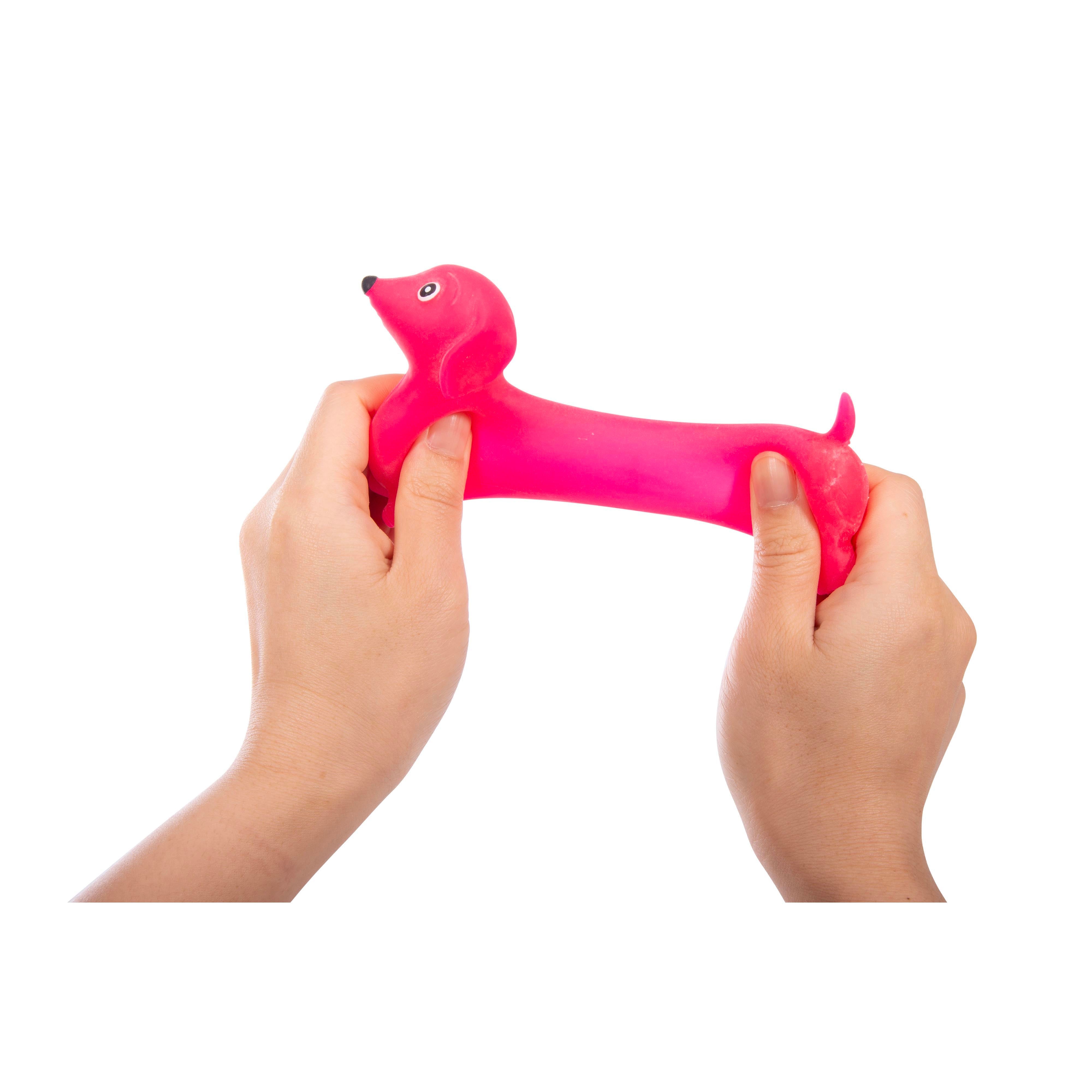 Discovery Zone Stretchy Sausage Dog Neon