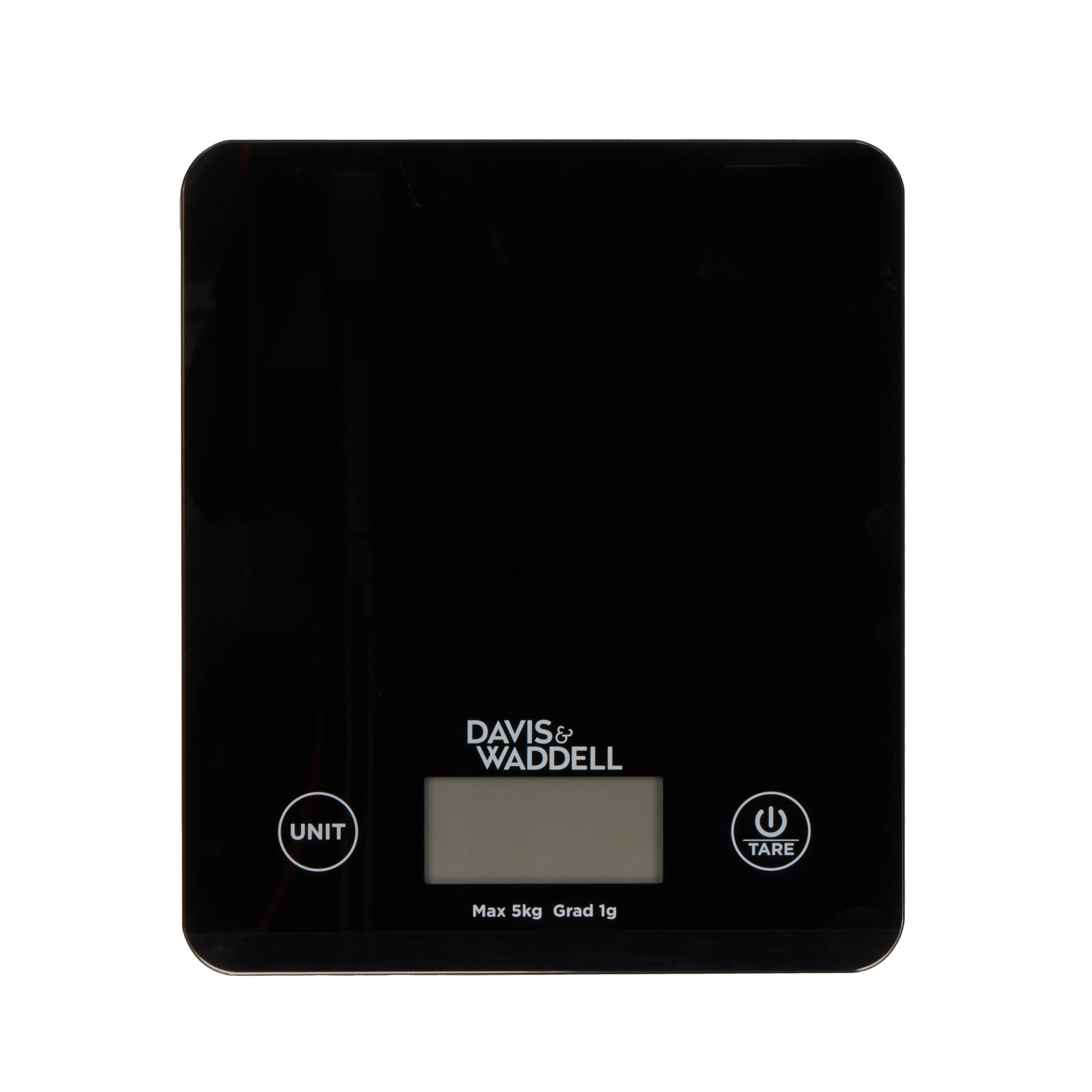 Davis & Waddell Atlas Electronic Kitchen Scale Black