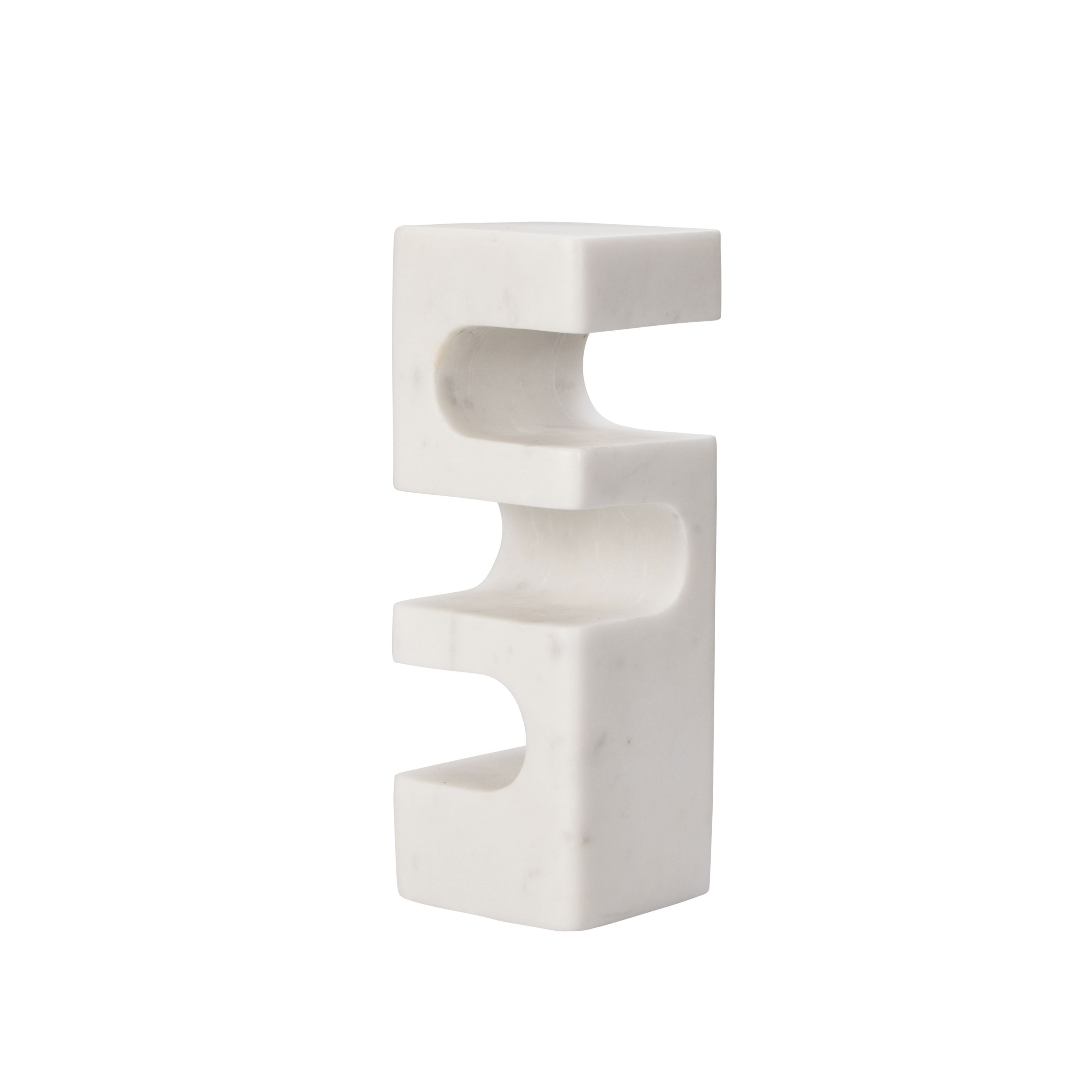 Grand Designs Eros Marble Sculpture White & Grey