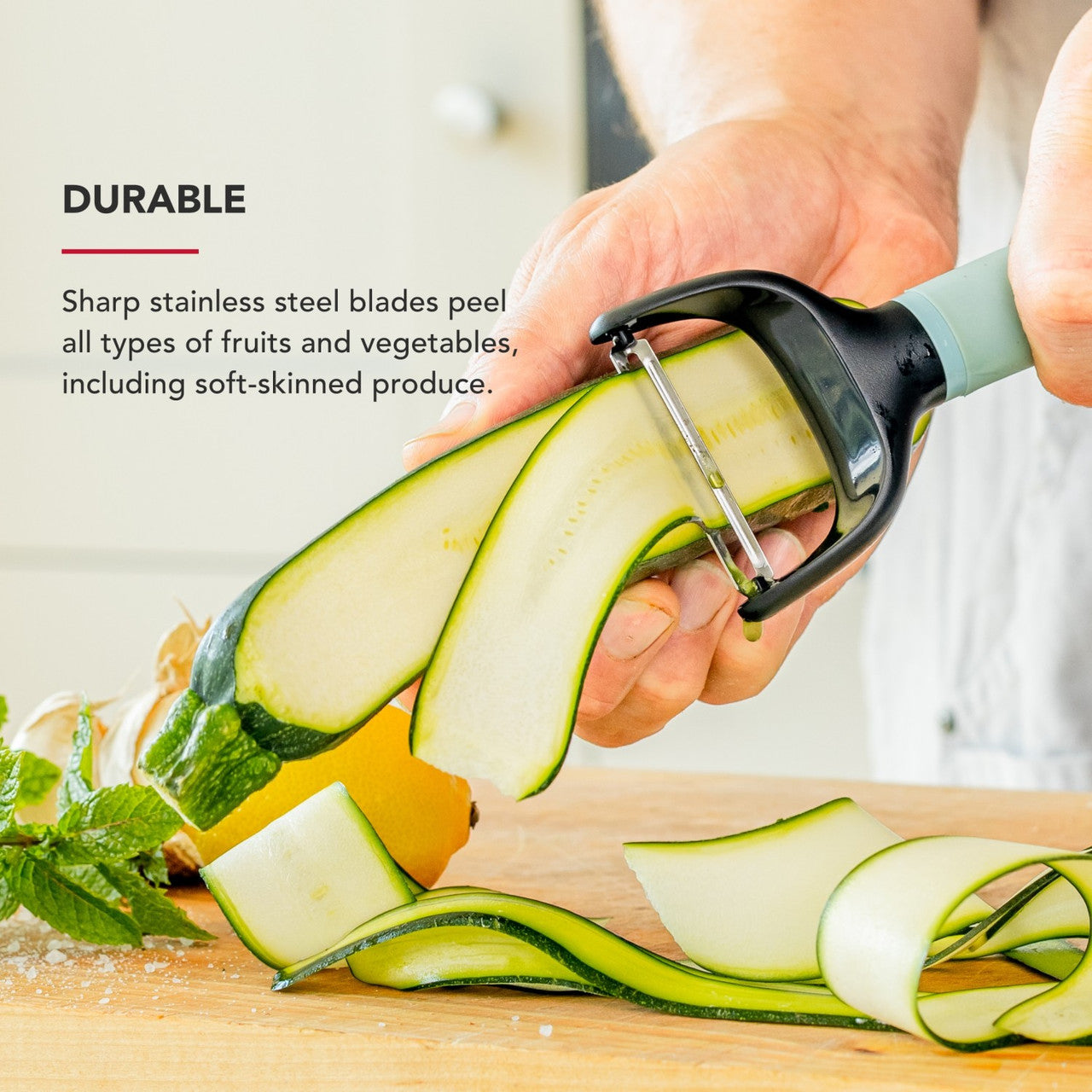 KitchenAid Soft Grip Y Peeler (Mineral Water)