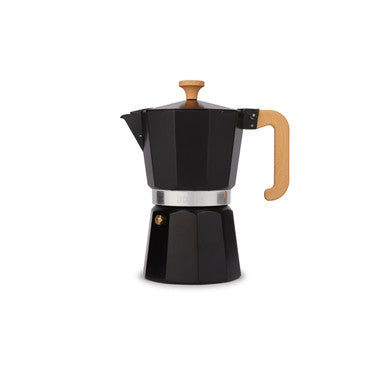 La Cafetière Venice Aluminium Espresso Maker 6 Cup / 290ml (Black)