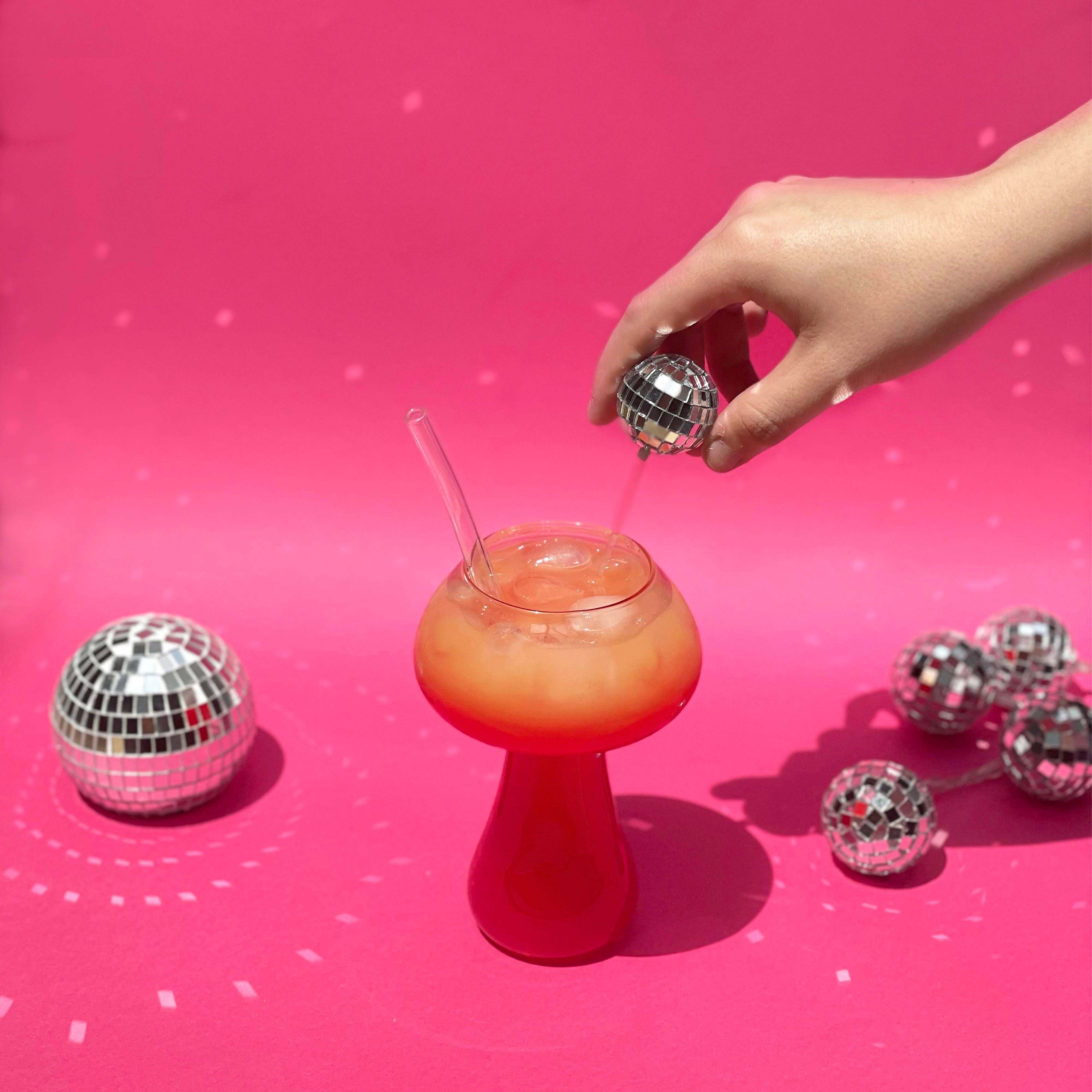 Drinking Buddies Disco Drink Stirrers 4 Piece Set