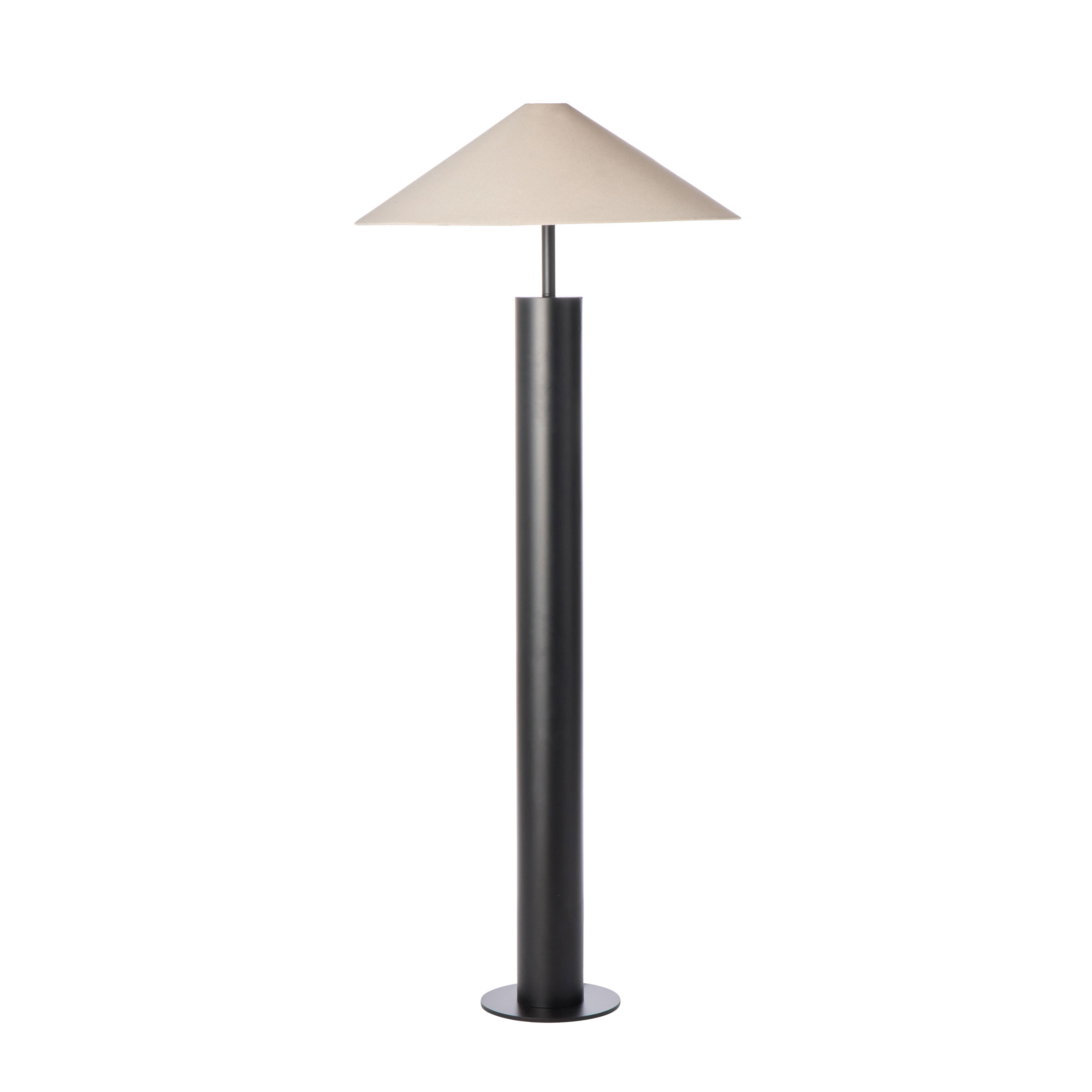 Amalfi Elan Floor Lamp Black & Natural