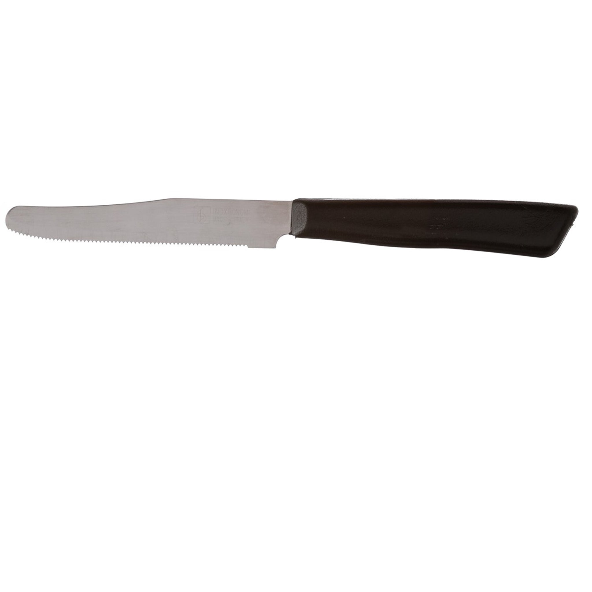 Inoxbonomi Table Knife Black (Coltello Tavola) 6 Pack