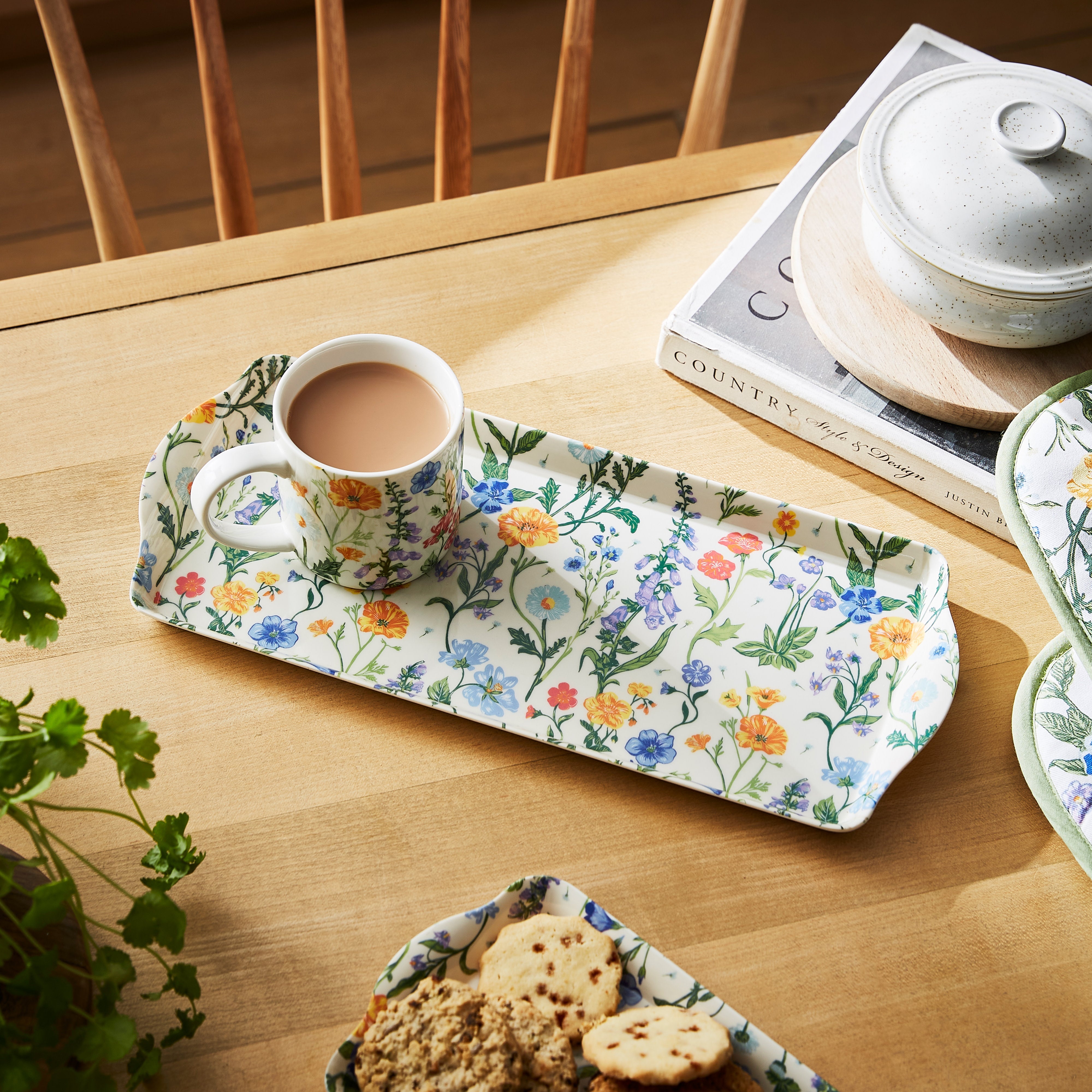 Ulster Weavers Cottage Garden Small Tray Multi-Coloured