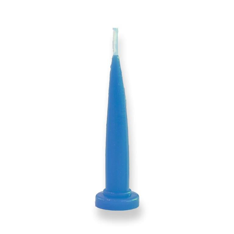 Cake & Candle Bullet Candles Navy Blue 144 Pack