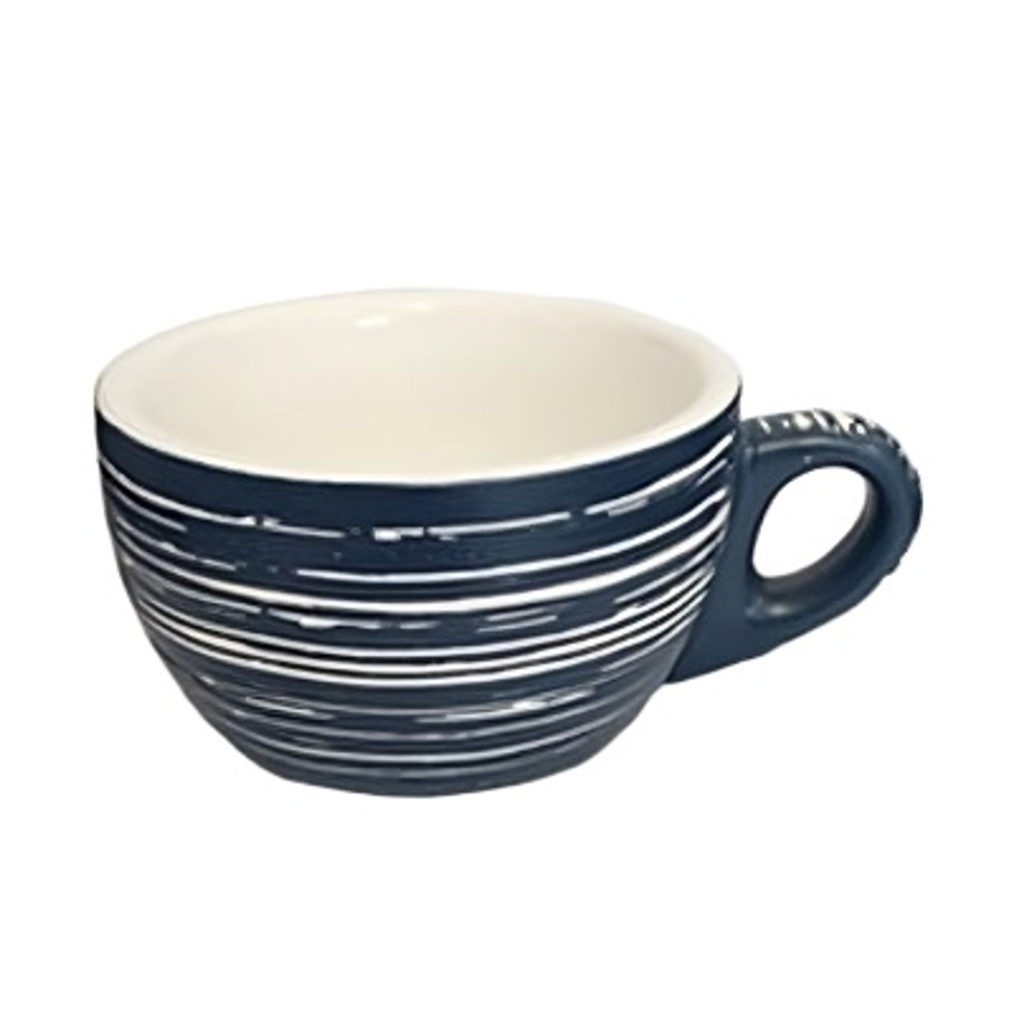 Incasa Bluestone Cappuccino Bowl Cup 200ml 6 Piece