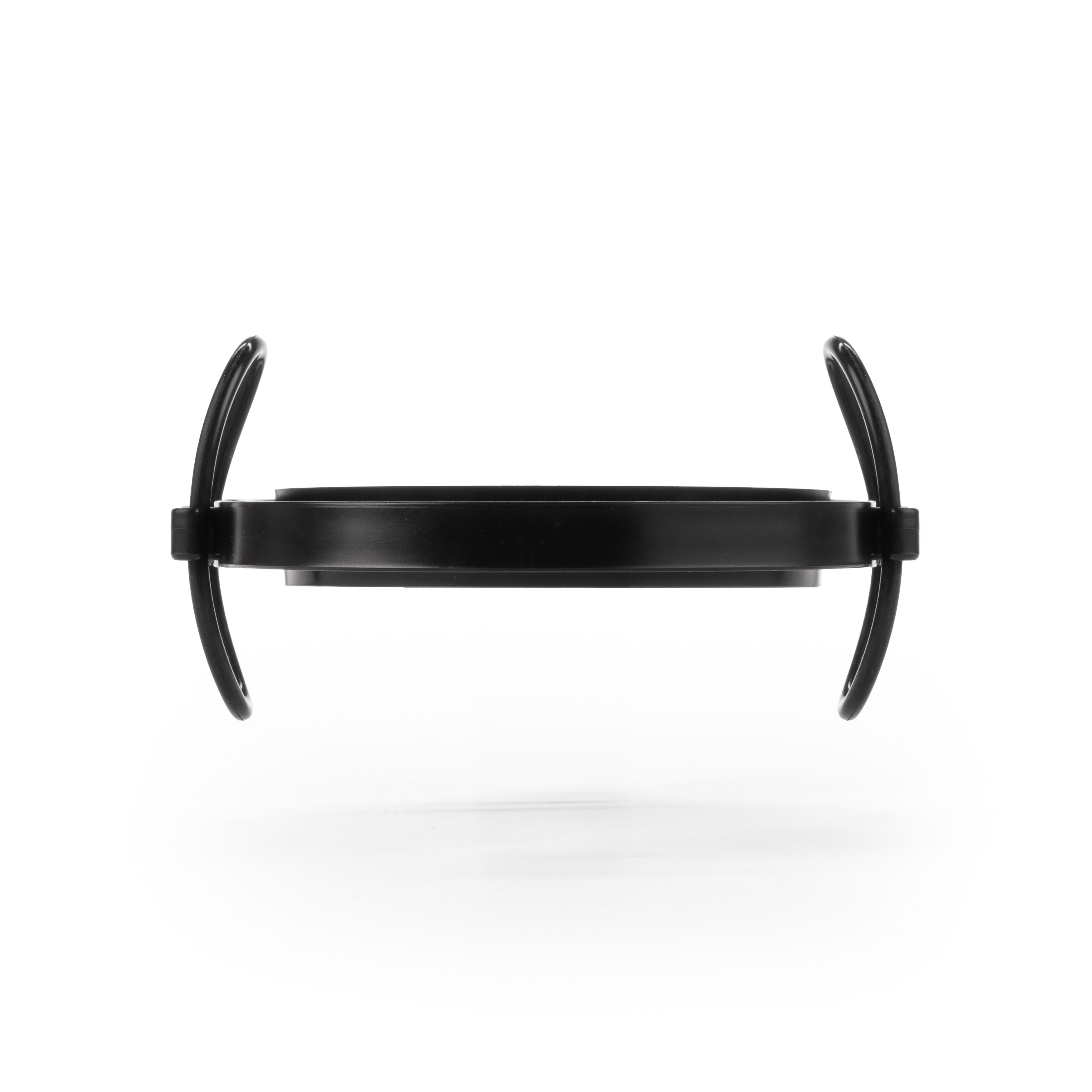 Kikkerland Suitcase Cup Holder Black