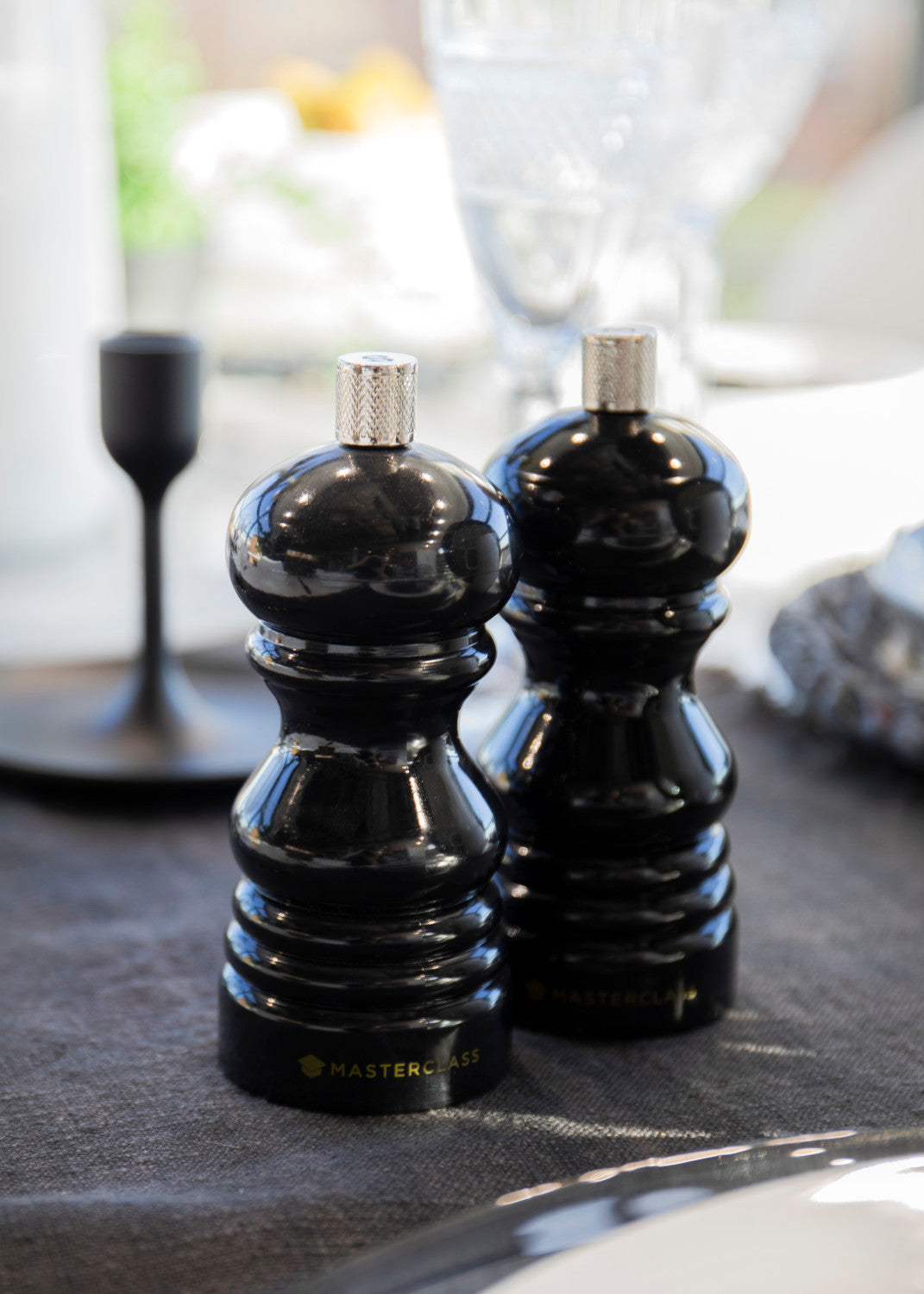 MasterClass Salt & Pepper Mill 12cm (Black)