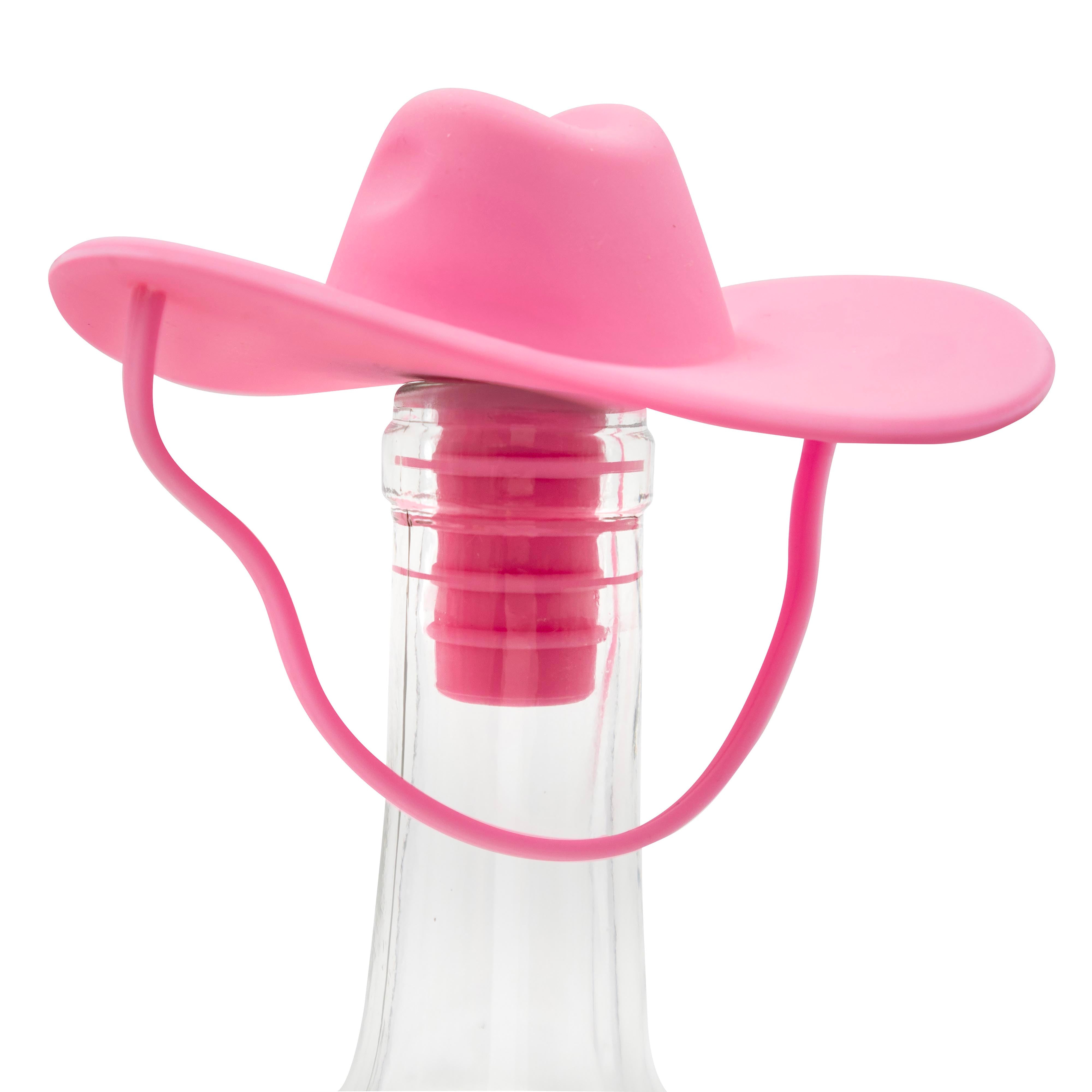 Drinking Buddies Giddy Up Wine Stopper Pink