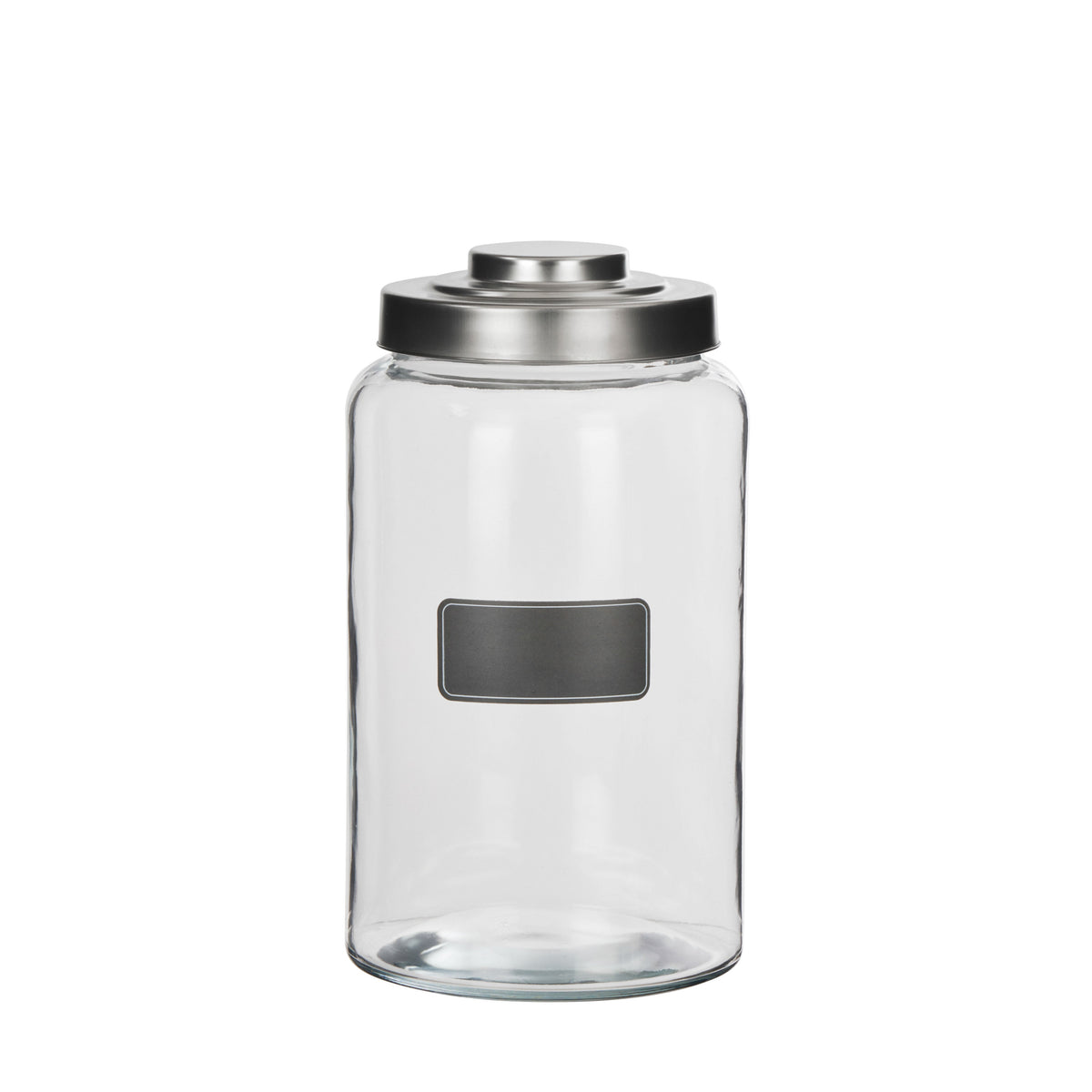 Davis & Waddell Heritage Storage Jar With Chalkboard Label 4.1L Clear