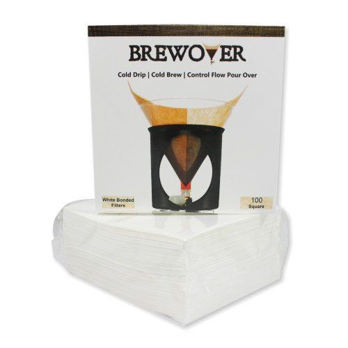 Brewover Square Paper Filters (100pk)