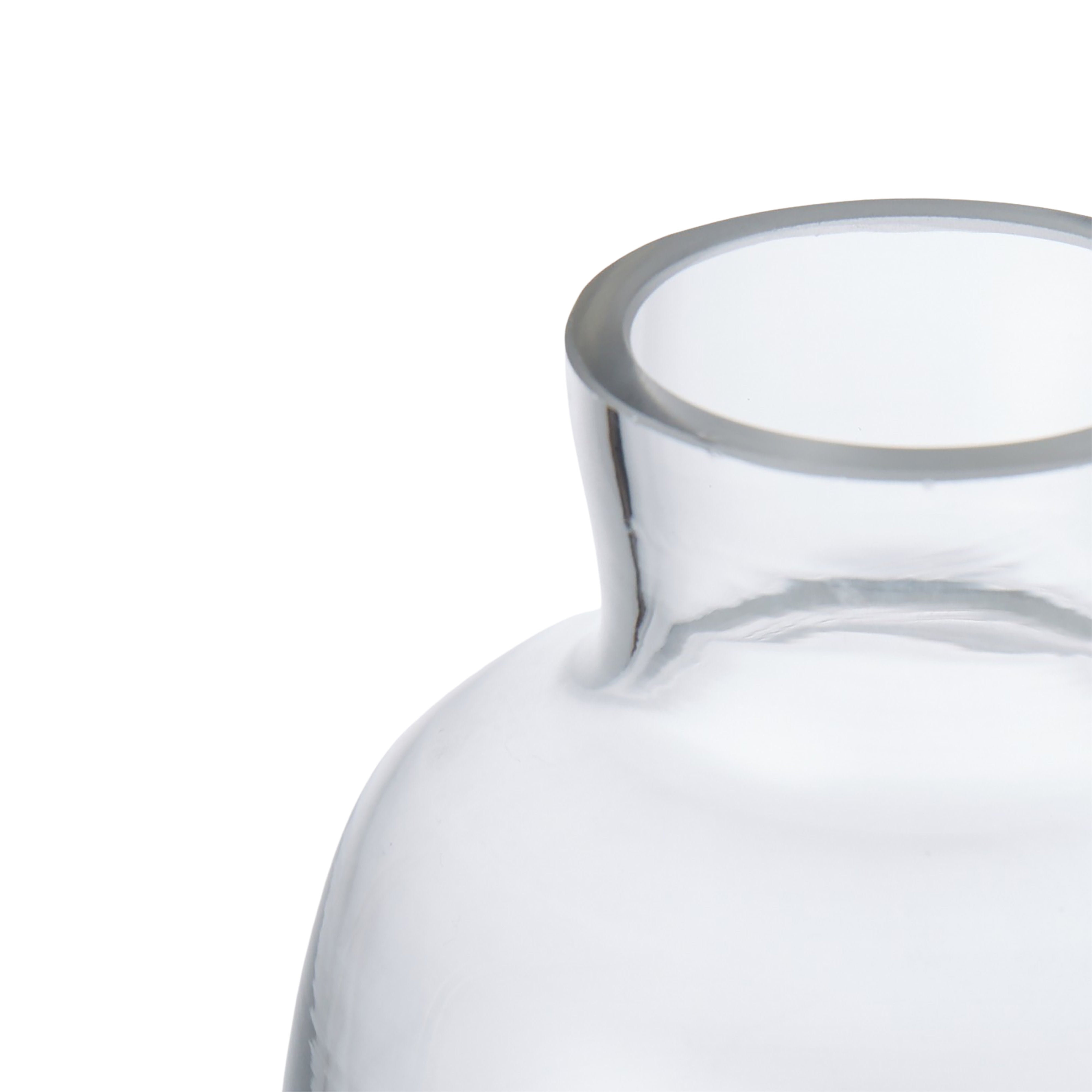 Rogue Clear Glass Vase 7 x 14cm