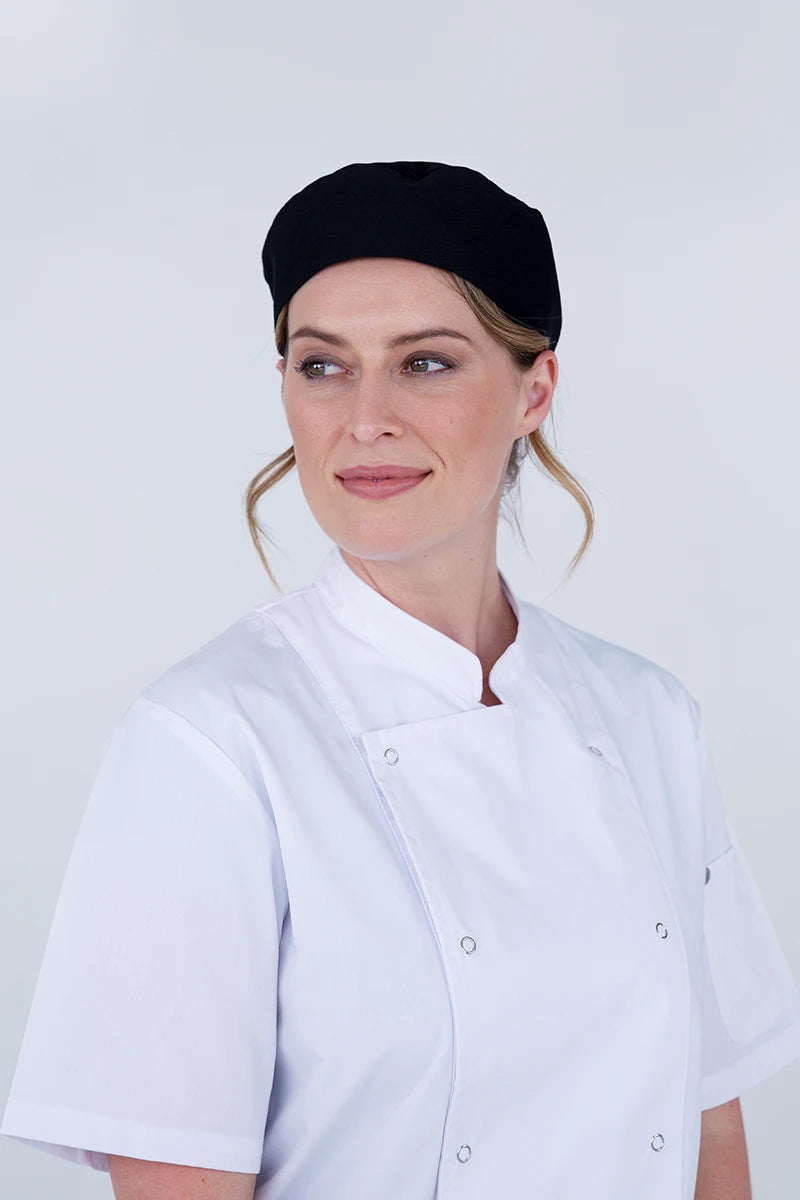 Aussie Chef Box Hat Black-Size: Small