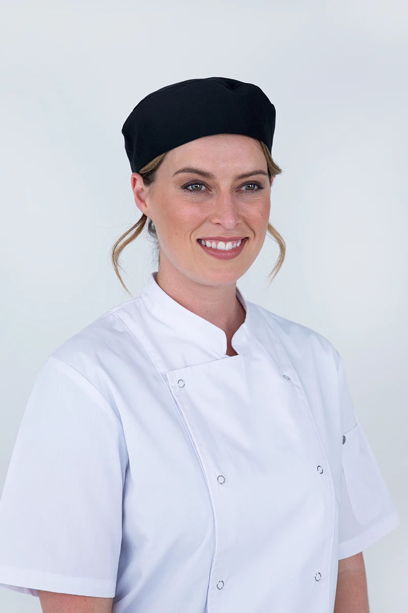 Aussie Chef Box Hat Black-Size: Small