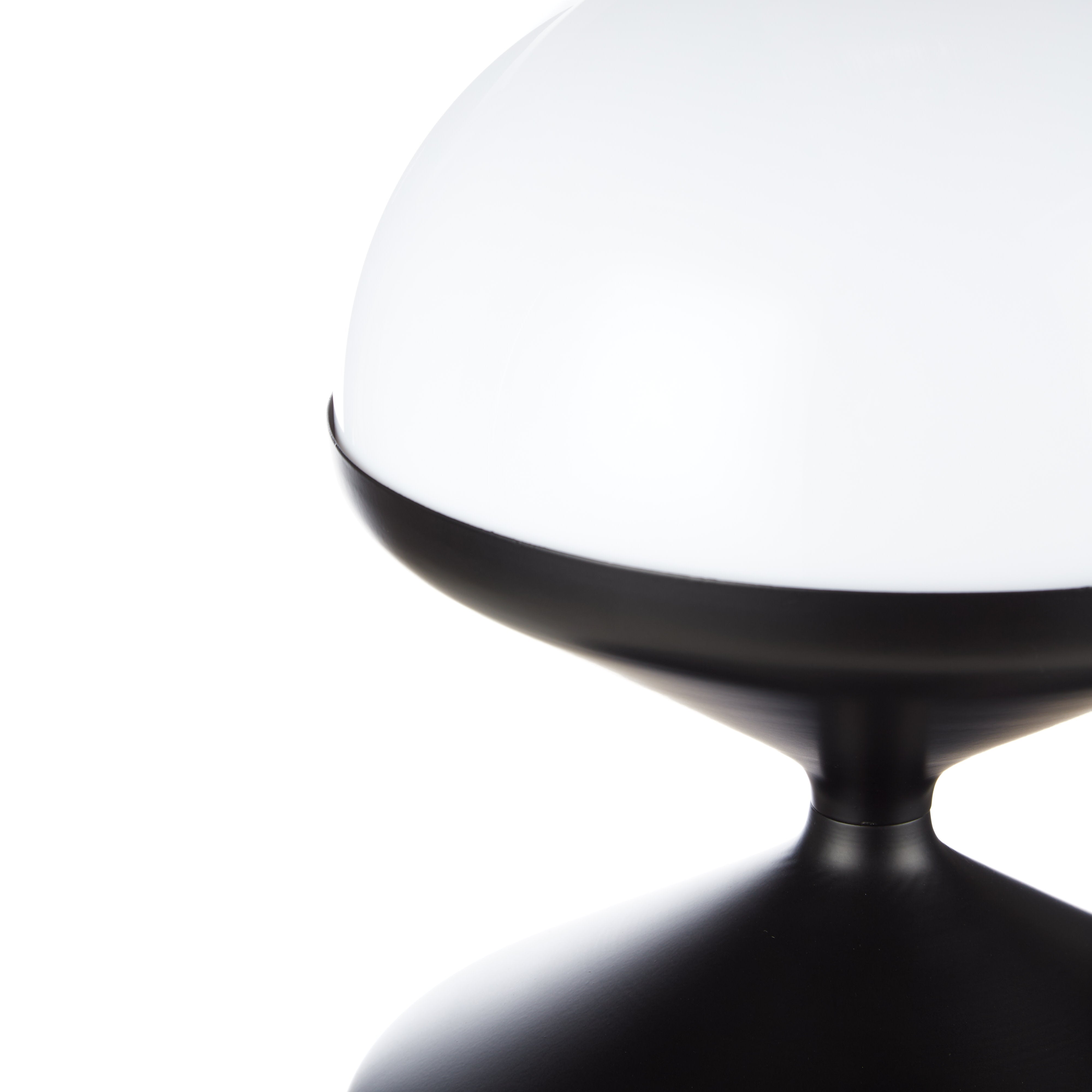 Academy Martyn Swirl Floor Lamp Black