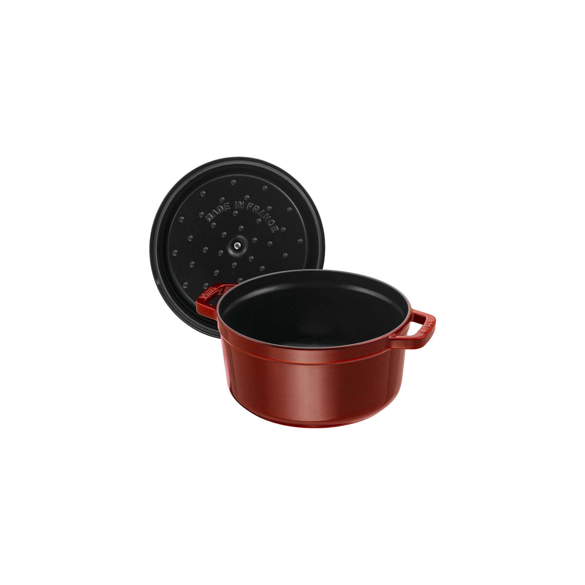 Staub Round Cocotte - 24cm Grenadine