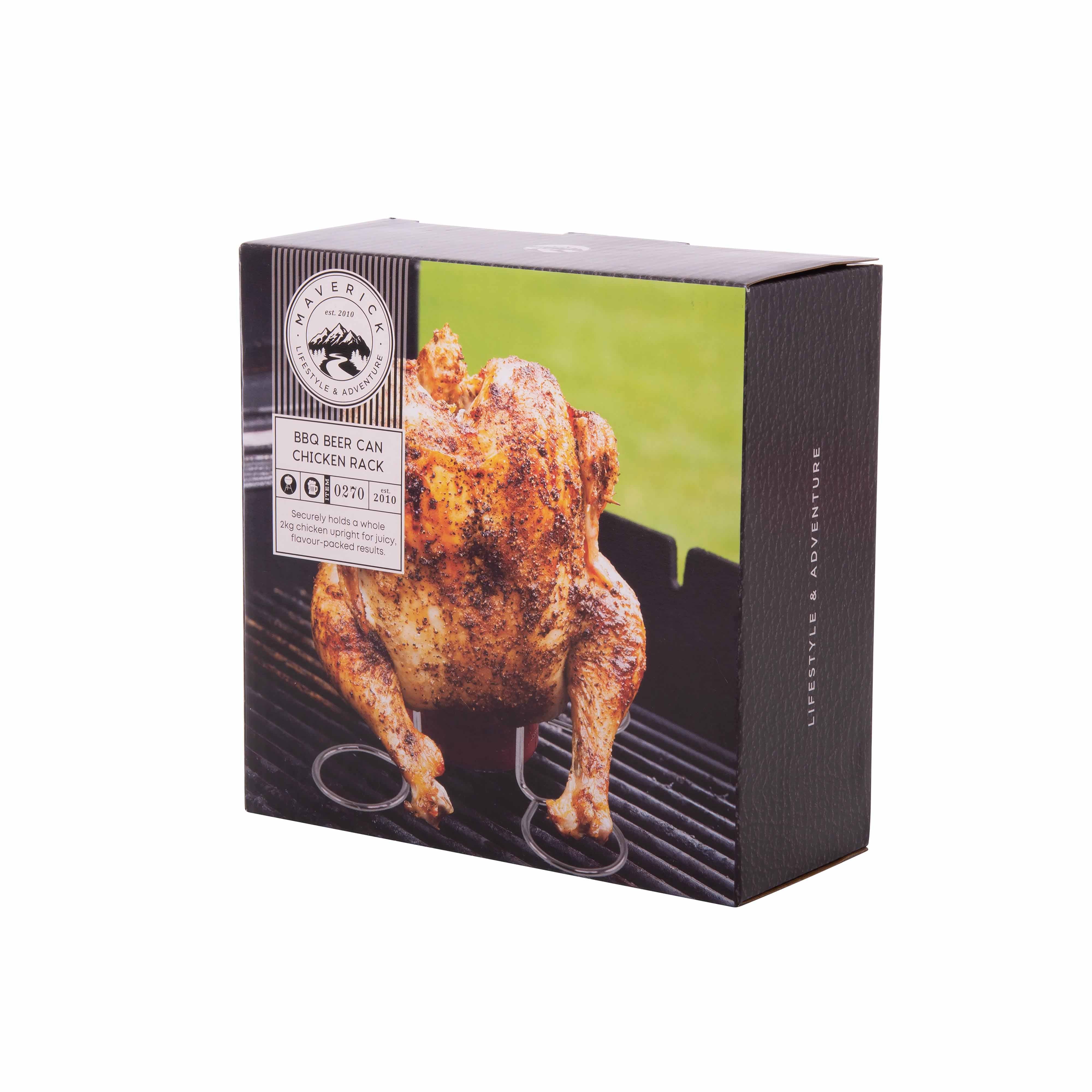 Maverick Beer Can BBQ Chicken Rack