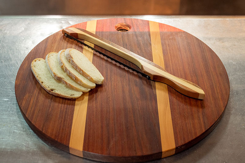 Big Chop Perfect Slice Bread Knife Three Timber
