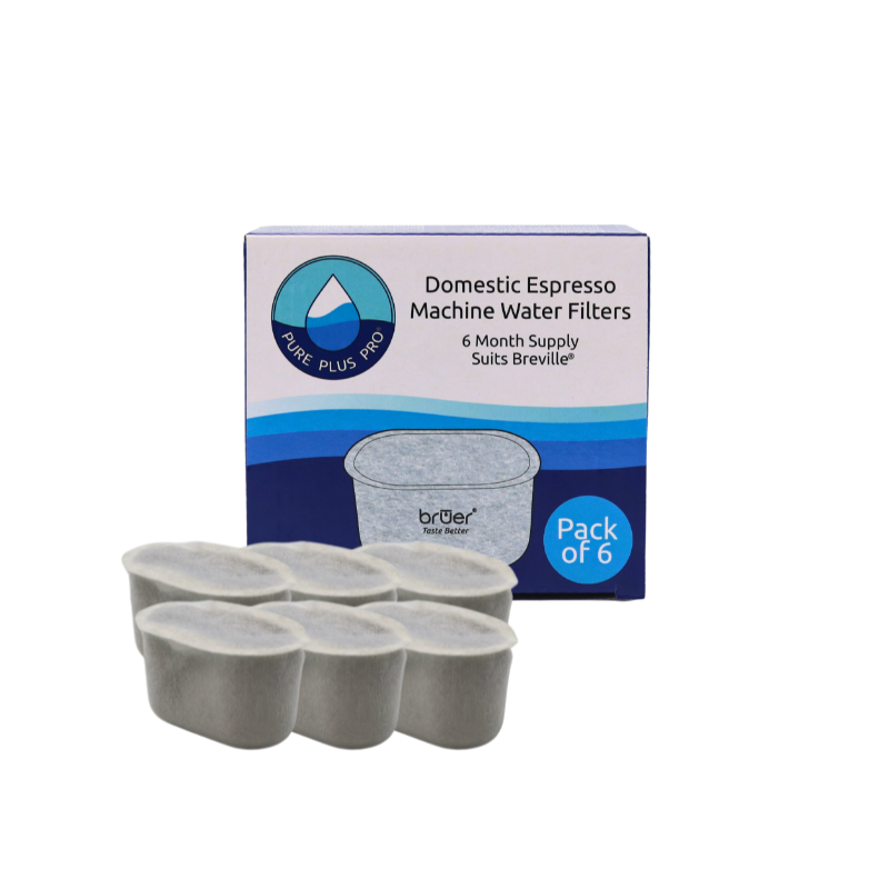 Pure Plus Pro Breville Espresso Machine Water Filter (6pk)