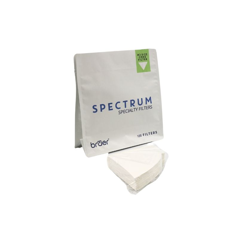 Bruer Spectrum Cone Paper Filter #2 (100pk)