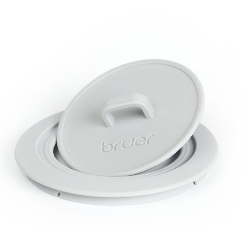 Bruer Silicone Lid - Grey