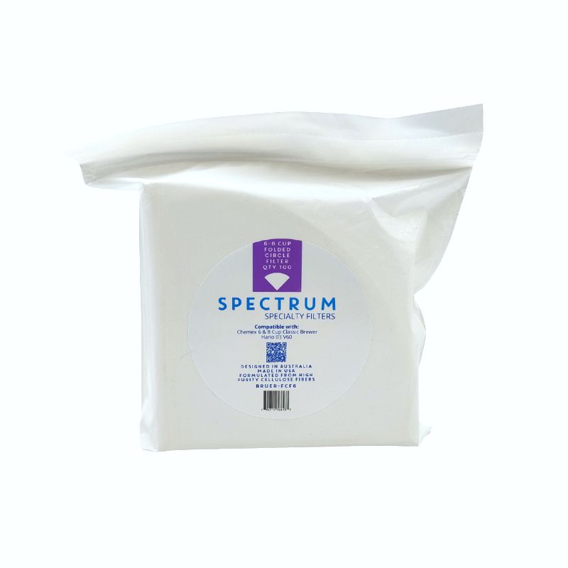 Bruer Spectrum Folded Circle Filters - Suits 6-8 Cup