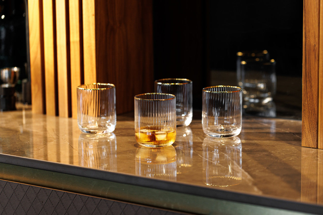Mikasa Sorrento Stemless Glass Set 4 Piece 400ml