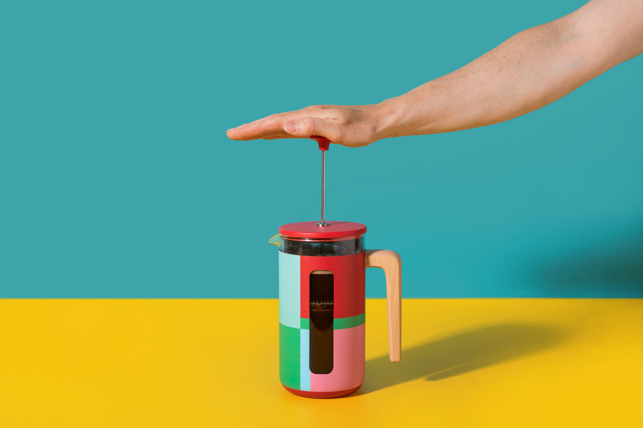 La Cafetière Pisa Stainless Steel Cafetière 8 Cup / 1L (Utopian Lines)