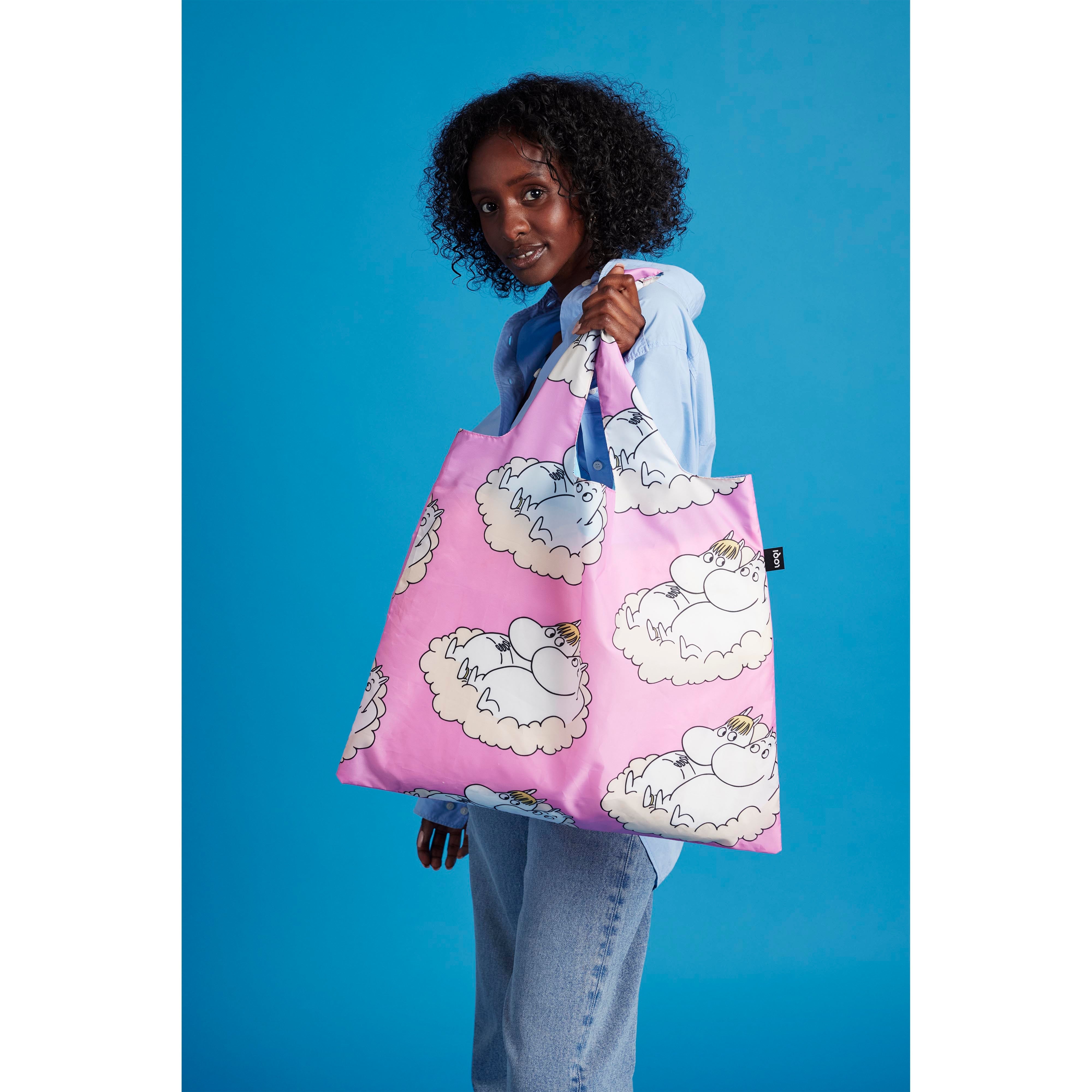 LOQI Moomin Cloud Tote Bag