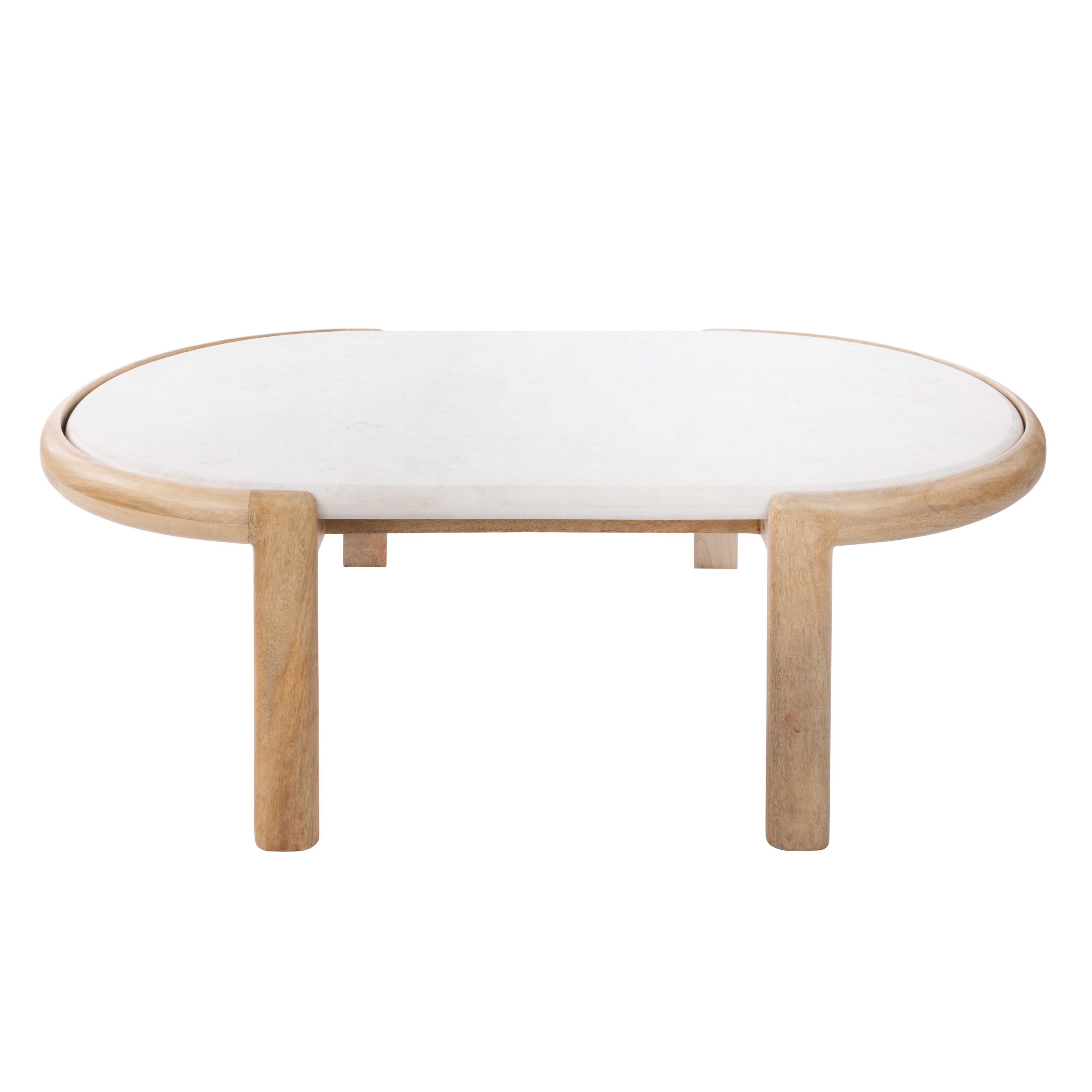 Grand Designs Ashton Coffee Table White & Natural