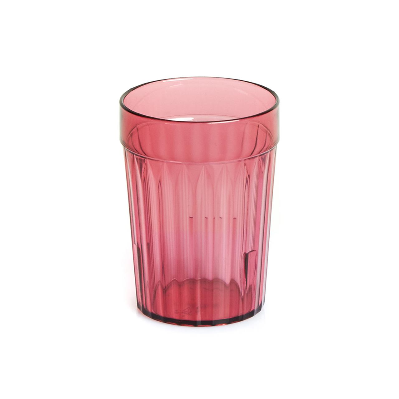KH Healthcare Tumbler 230ml Plastic Burgundy San (#16)