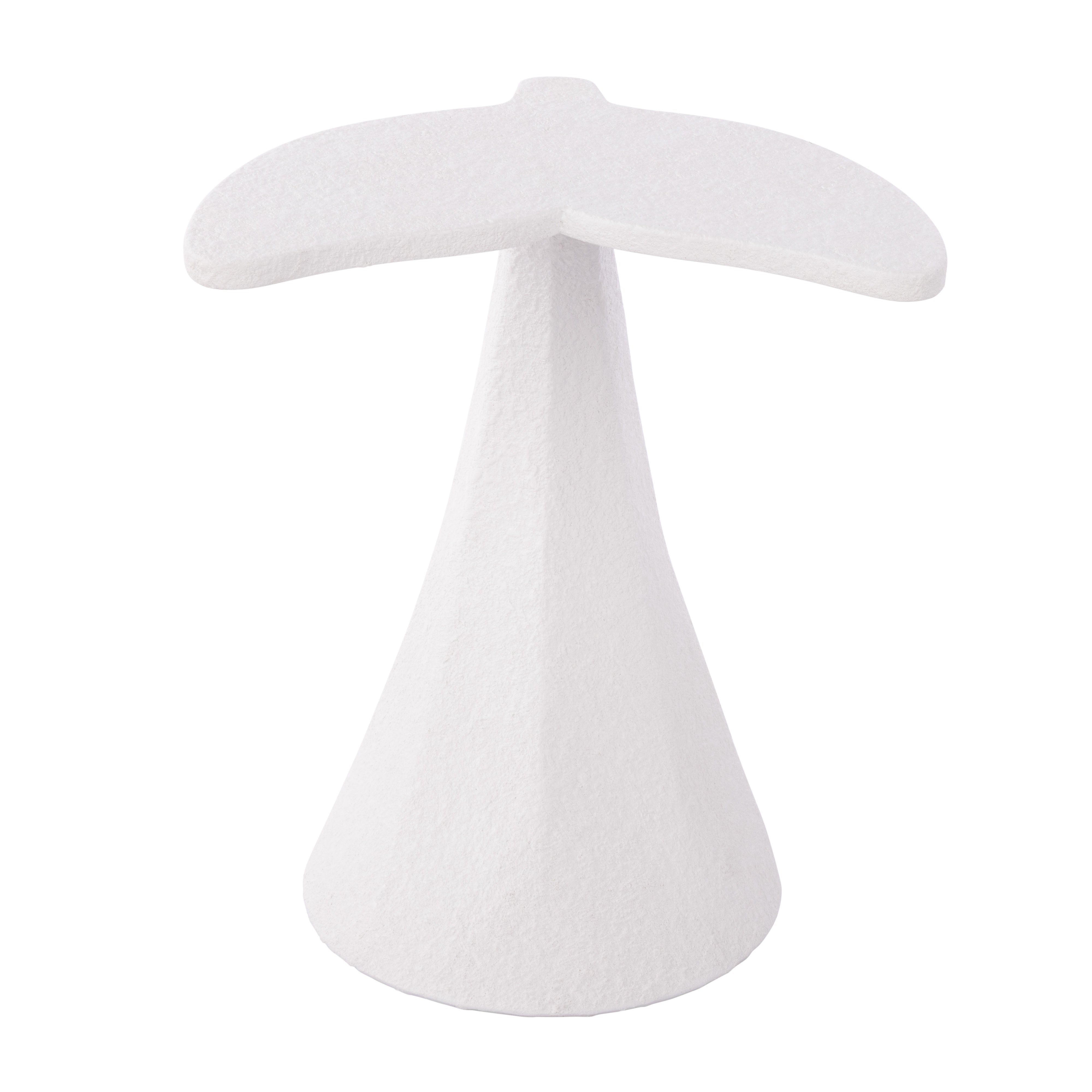 Amalfi Fin Side Table White