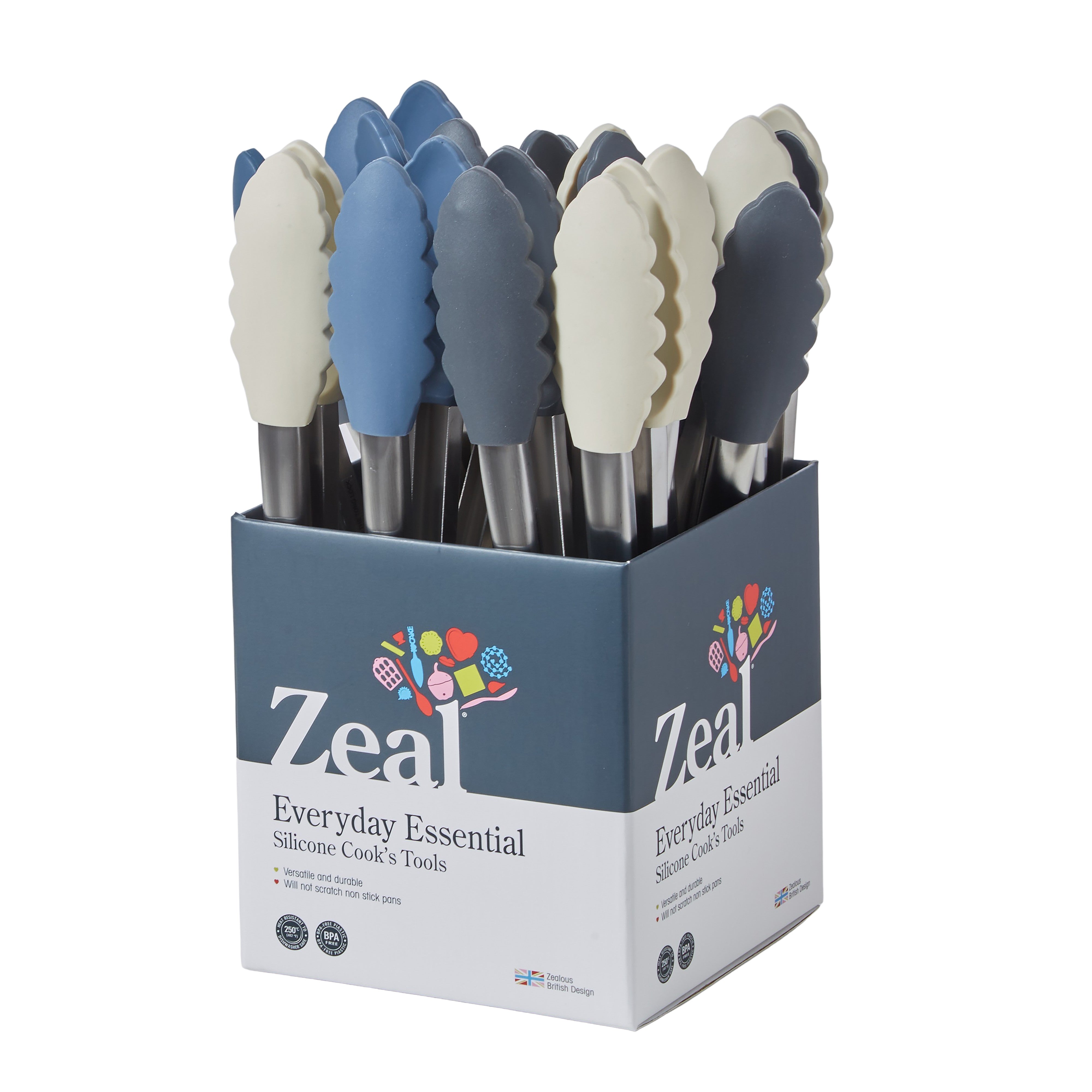 Zeal Silicone Tongs Cosy