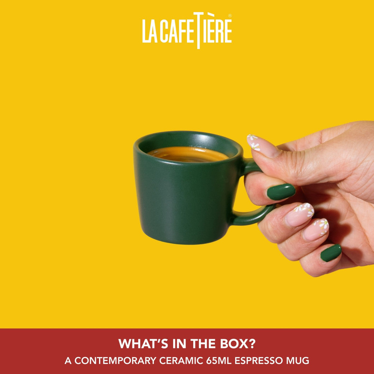 La Cafetière Espresso Cup 65ml (Green)
