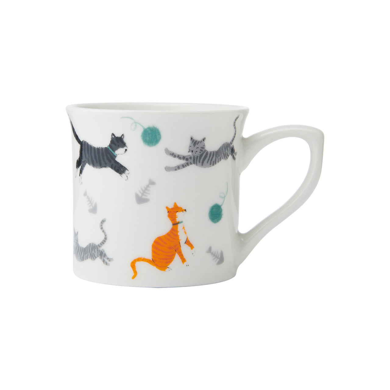 Mikasa Fine Bone China Fluted Mug 300ml (Cat)