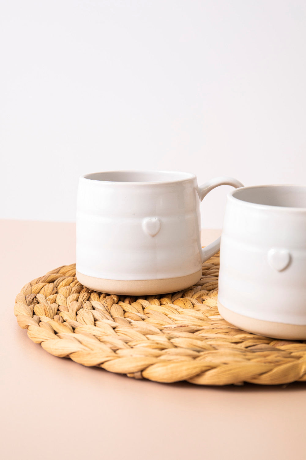 Mikasa Stoneware Cosy Mug Set 2 Piece 380ml (Heart)