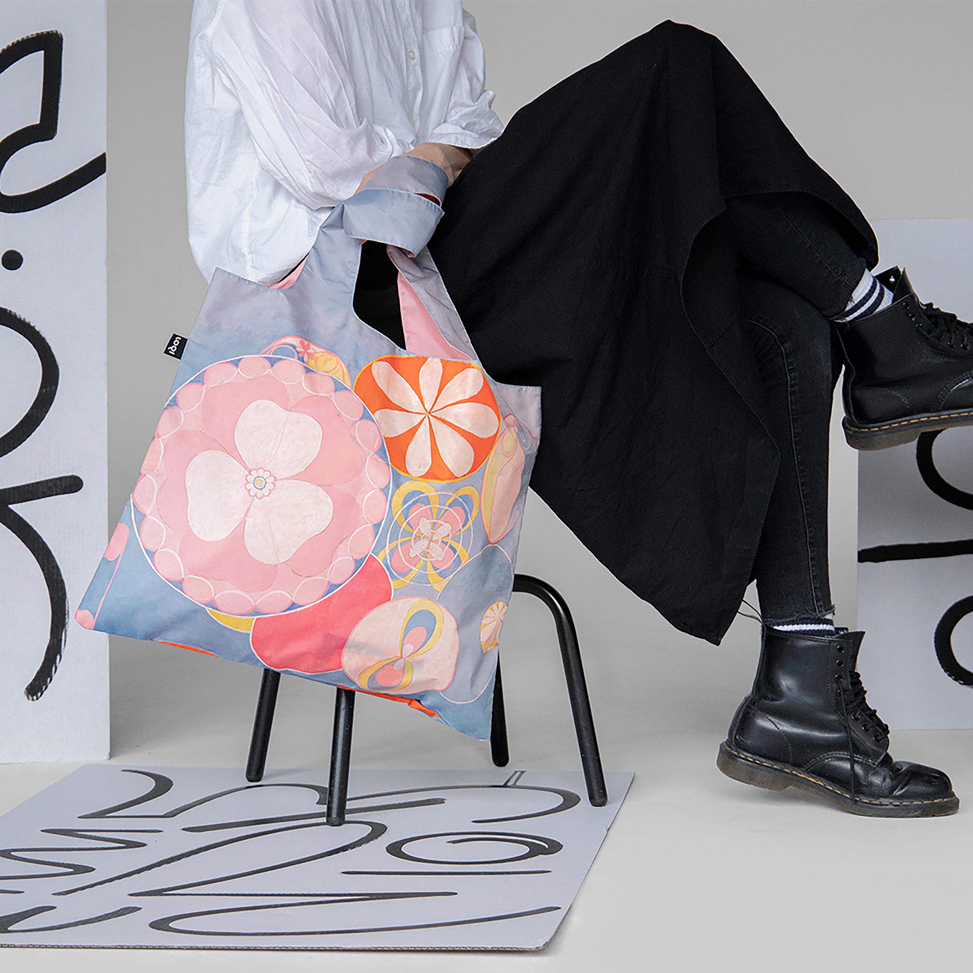 LOQI Hilma af Klint Childhood Tote Bag