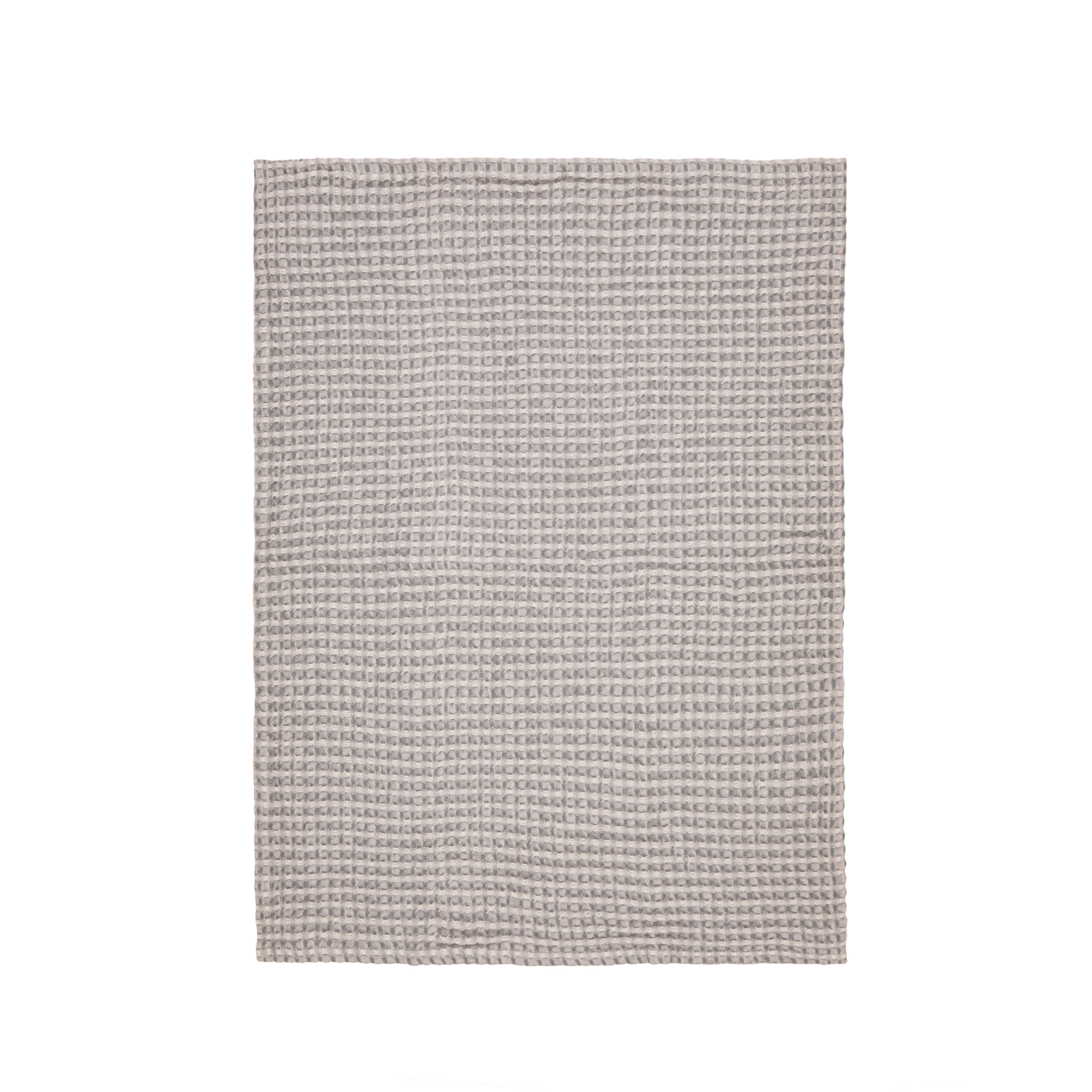 Davis & Waddell Heritage Stripe Cotton Tea Towel 2 Piece Set Grey & White