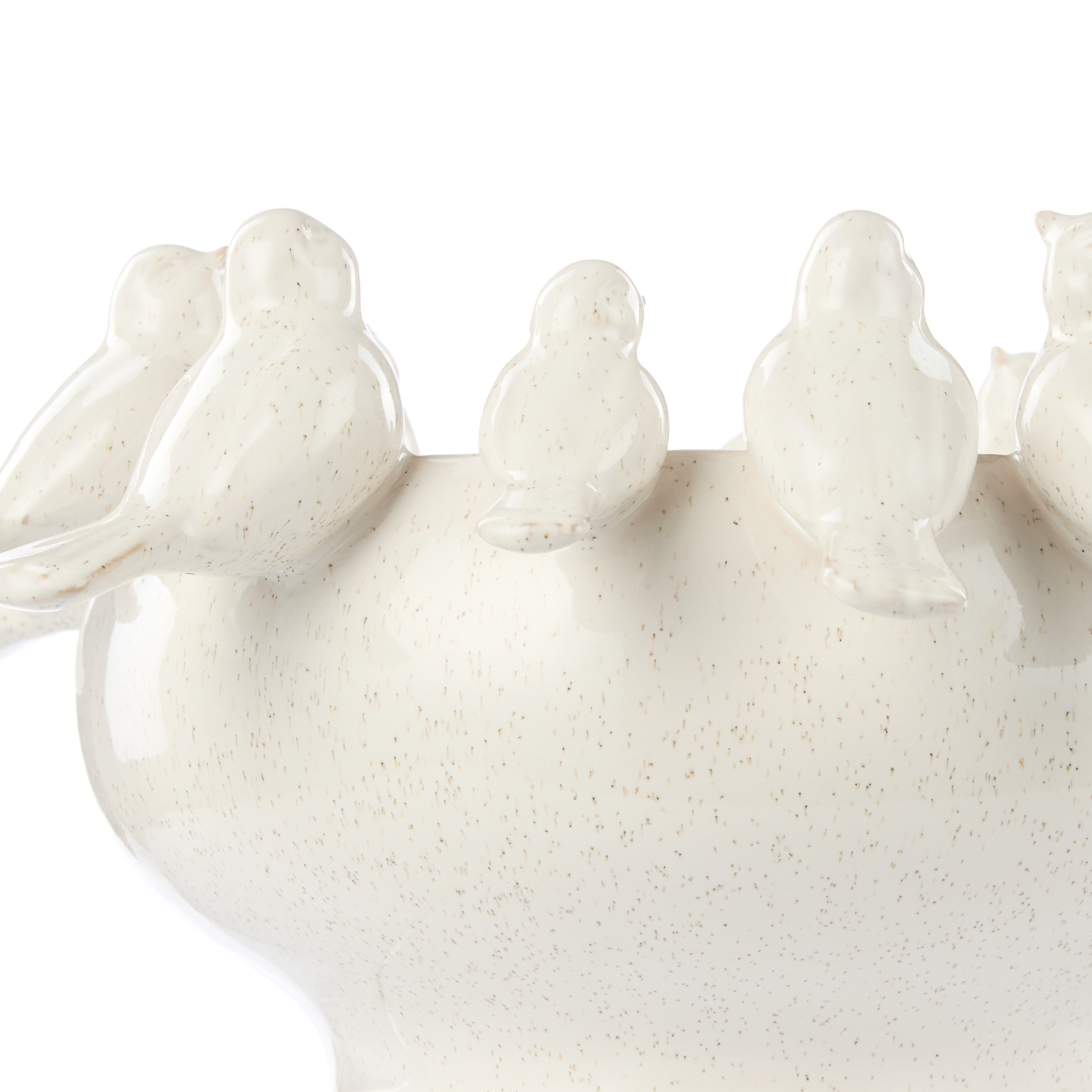 Society Home Rosemary Ceramic Bird Vase Small