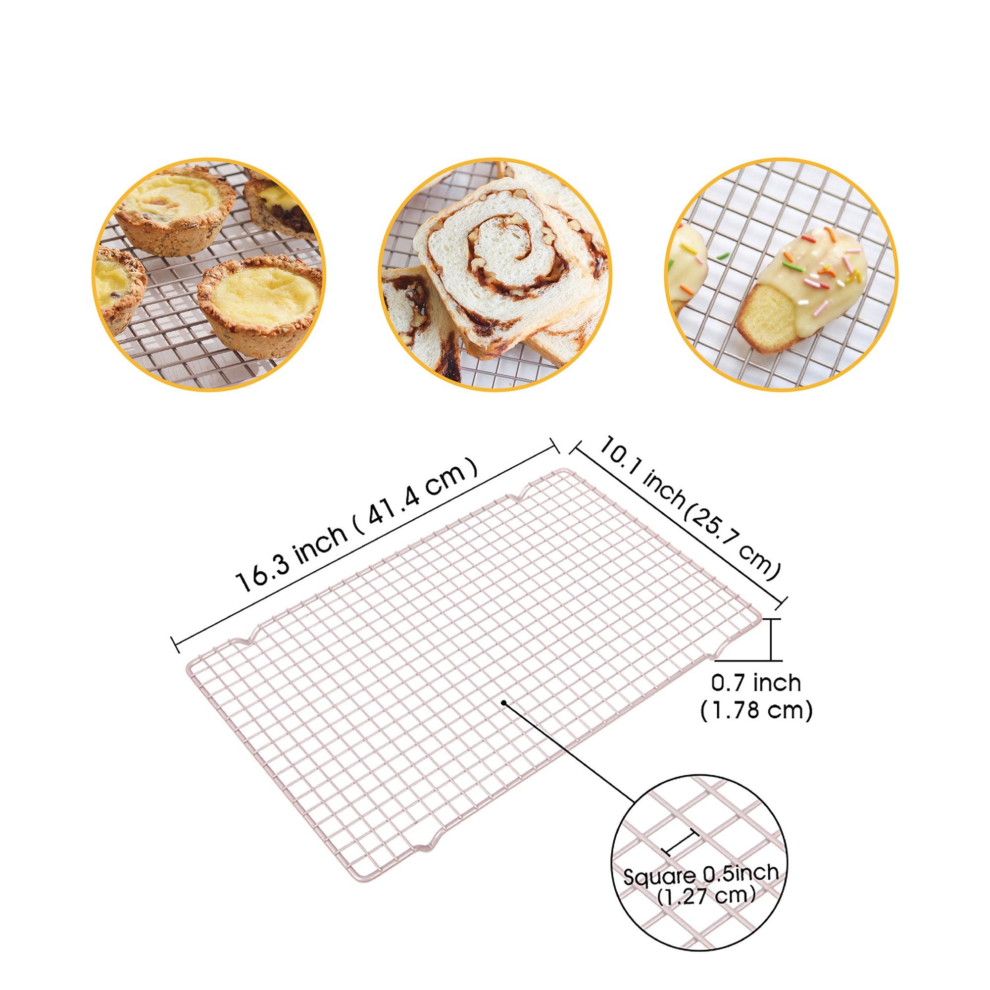 CHEFMADE Non-Stick Cooling Rack 41cm (WK3004)