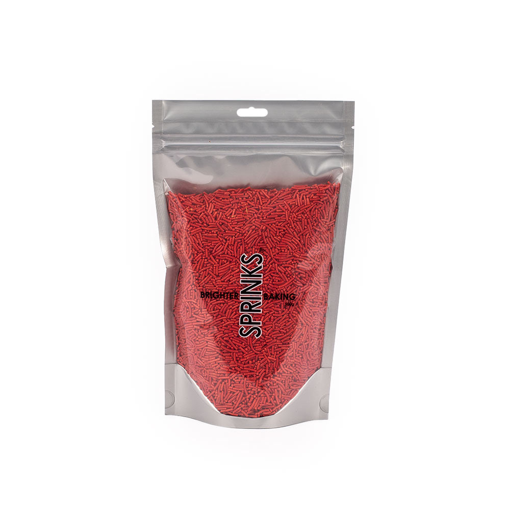 Sprinks Jimmies Red 1mm 500g