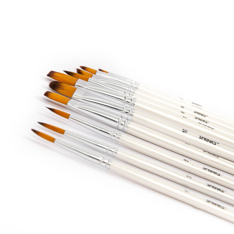 Sprinks Sugarcraft Brush Set 10 Piece
