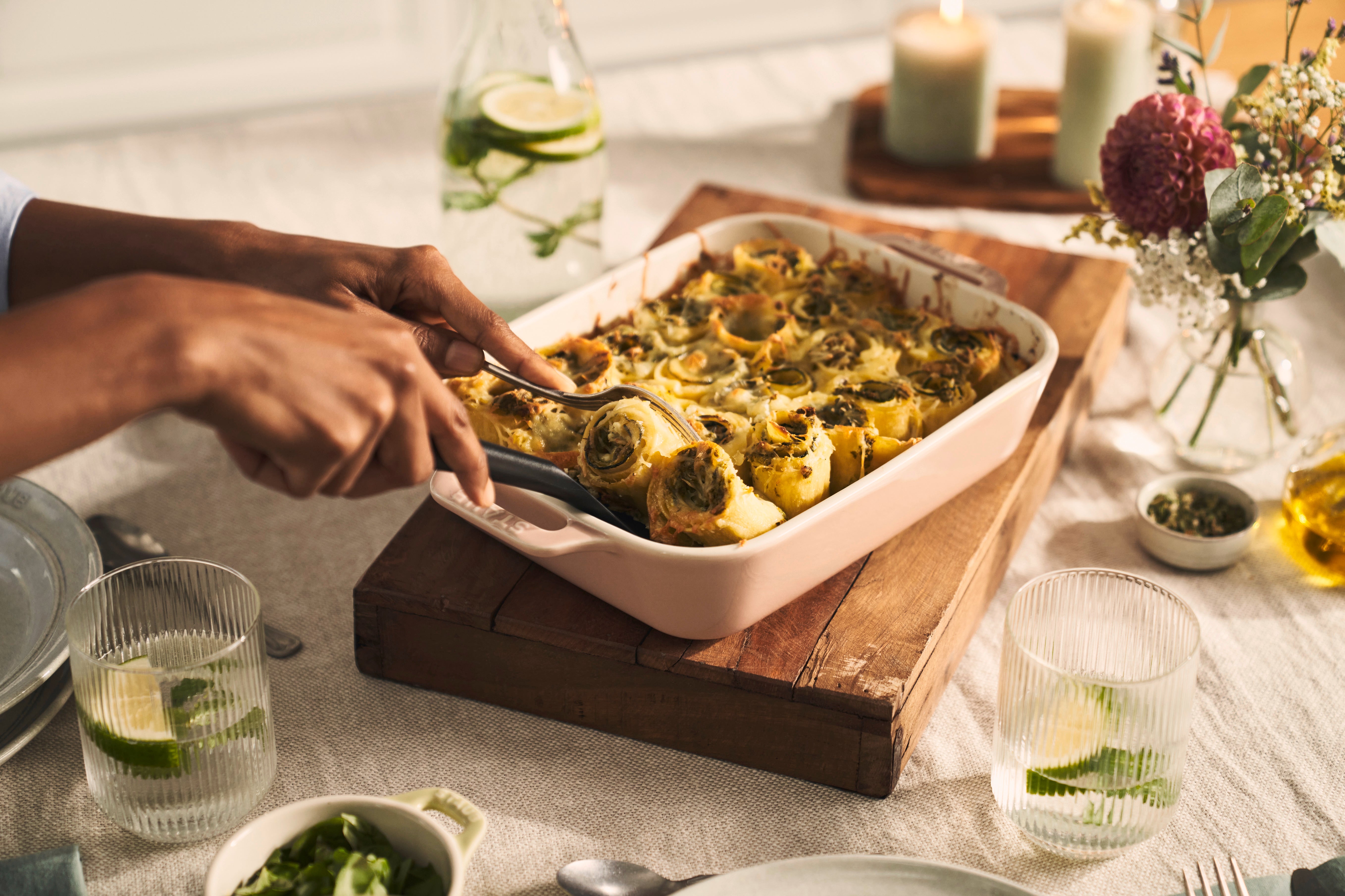 Staub Ceramic Oven Dish 3/Set 14,20,27cm  Pink