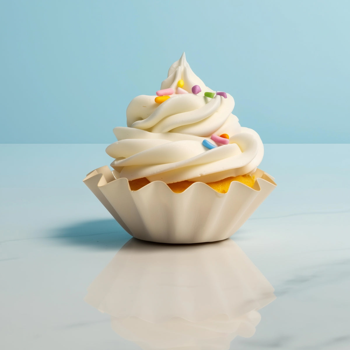 Papyrus Bloom Baking Cups White 24 Pack