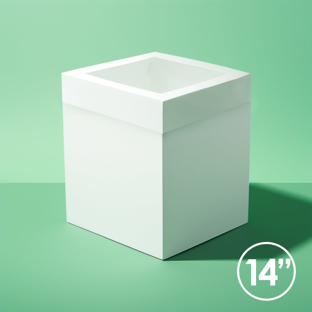 Bake Group Tall Cake Box with Window 14 x 14 x 12in
